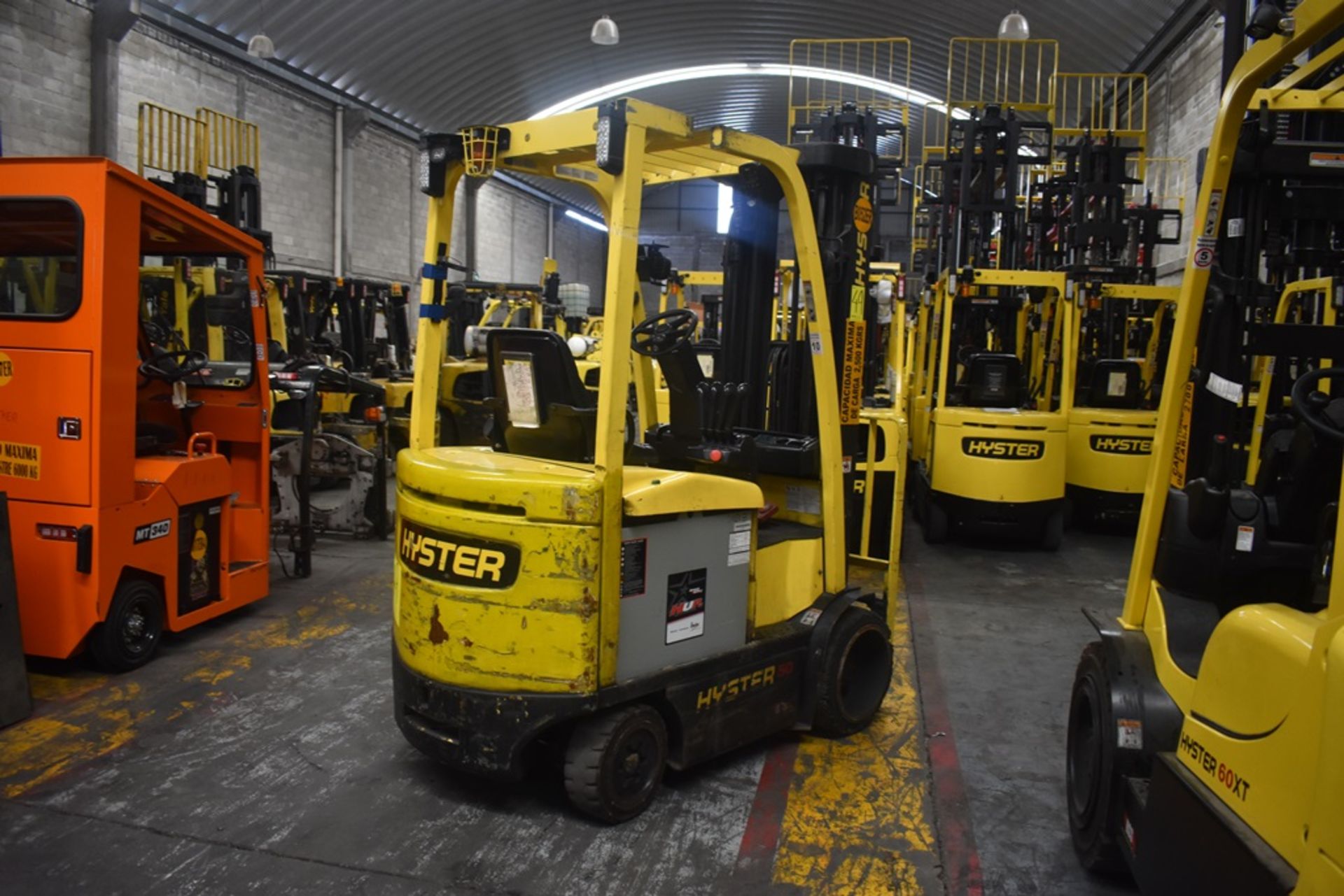 Hyster Electric Forklift, Model E50XN-27, S/N A268N20224P, Year 2016, 4750 lb Capacity - Image 9 of 14