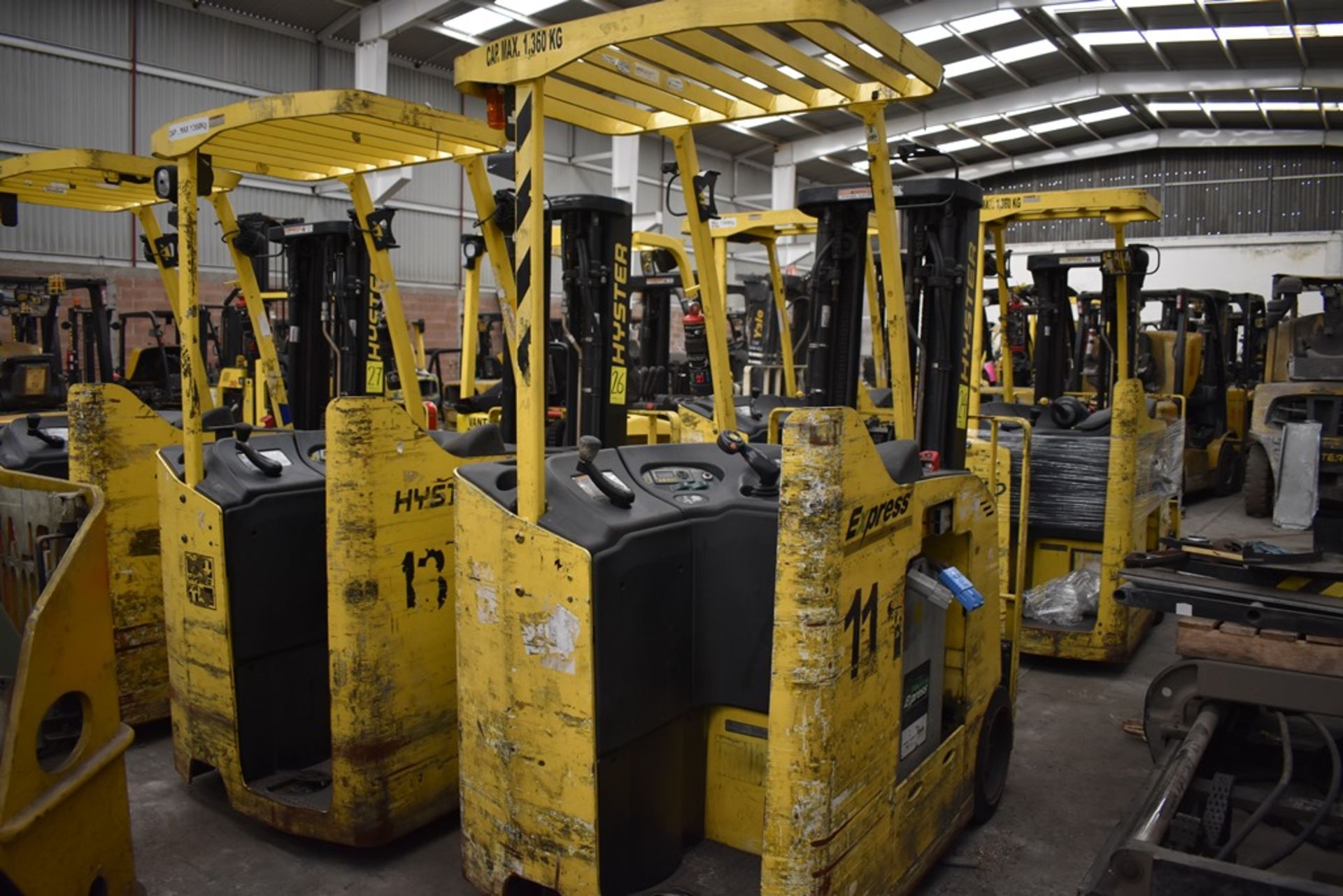 Hyster Electric Forklift, Model E40HSD2-21, S/N B219N02763M, 3850 lb Capacity - Image 14 of 24