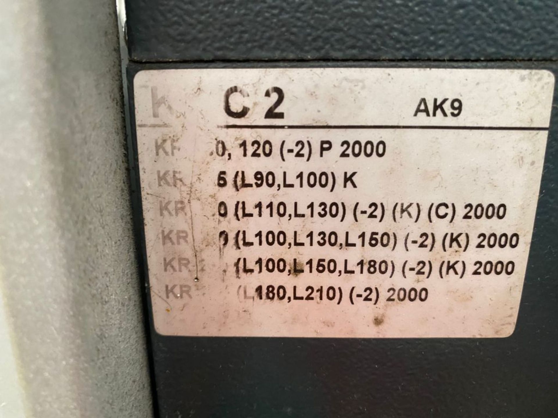 Kuka Articulated Robot, Model 0000107295, type KR 210 2000, Serial 812777, year 2005 - Image 37 of 49