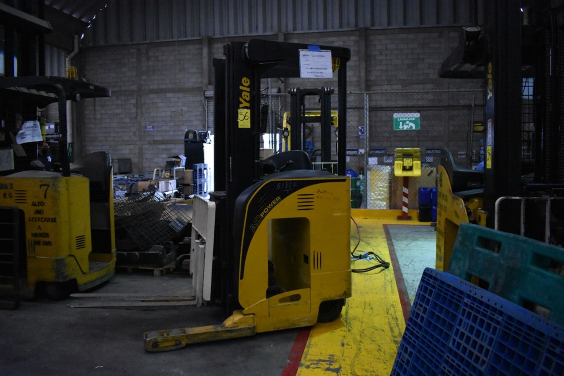 Yale Electric Forklift, Model NR035DANS24TE095, S/N A295N05180K, Year 2012, 3500 lb - Image 5 of 25