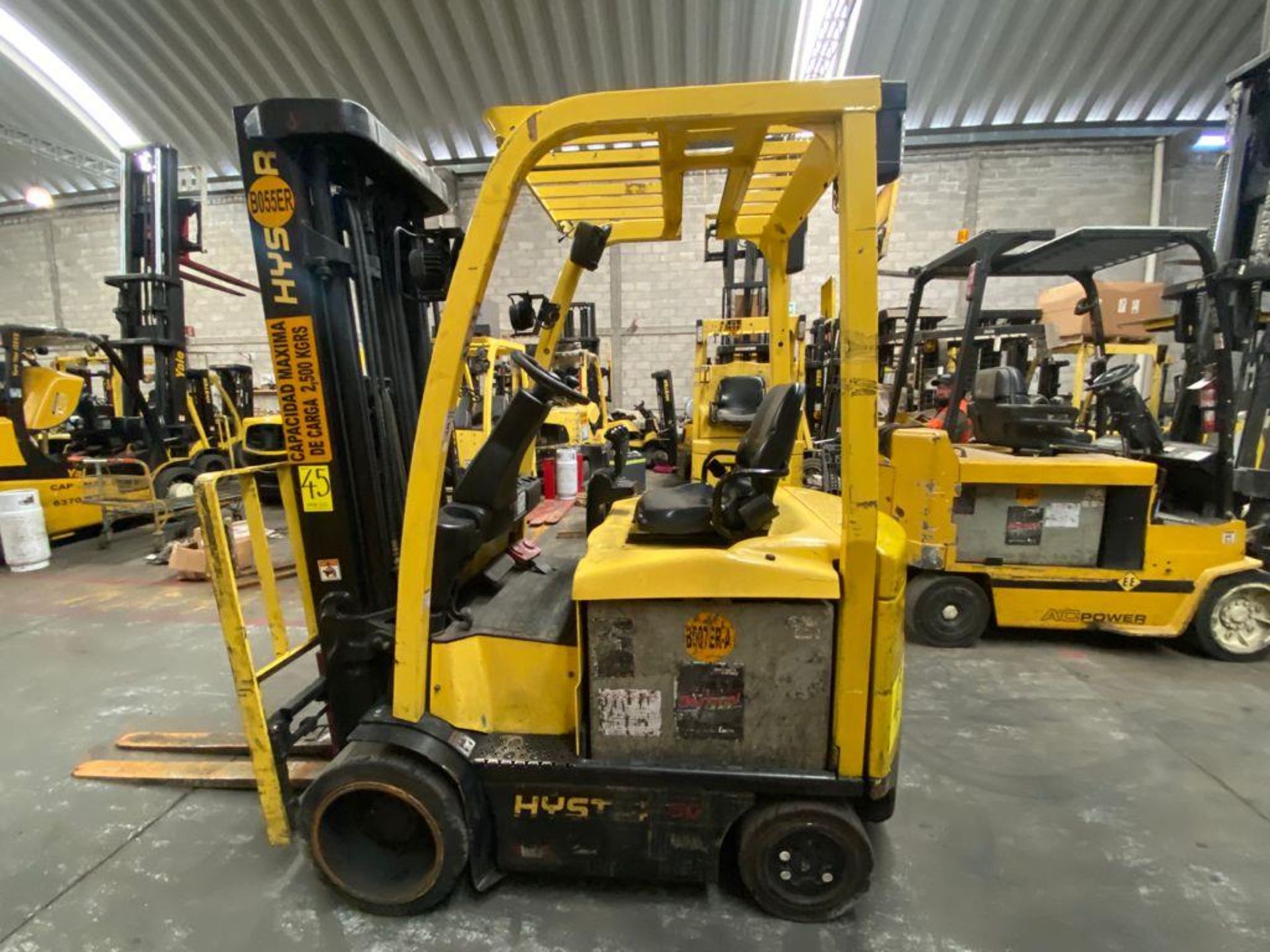 Hyster Electric Forklift, Model E50XN-27, S/N A268N20237P, Year 2016, 4750 lb Capacity - Image 15 of 40