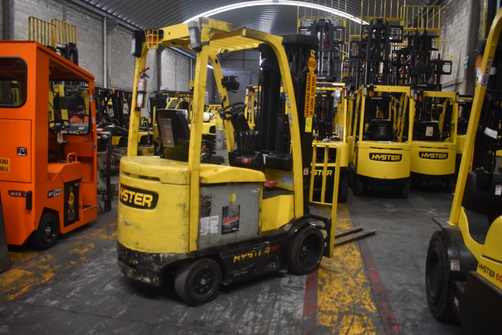 Hyster Electric Forklift, Model E50XN-27, S/N A268N20235P, Year 2016, 4750 lb Capacity - Image 10 of 38