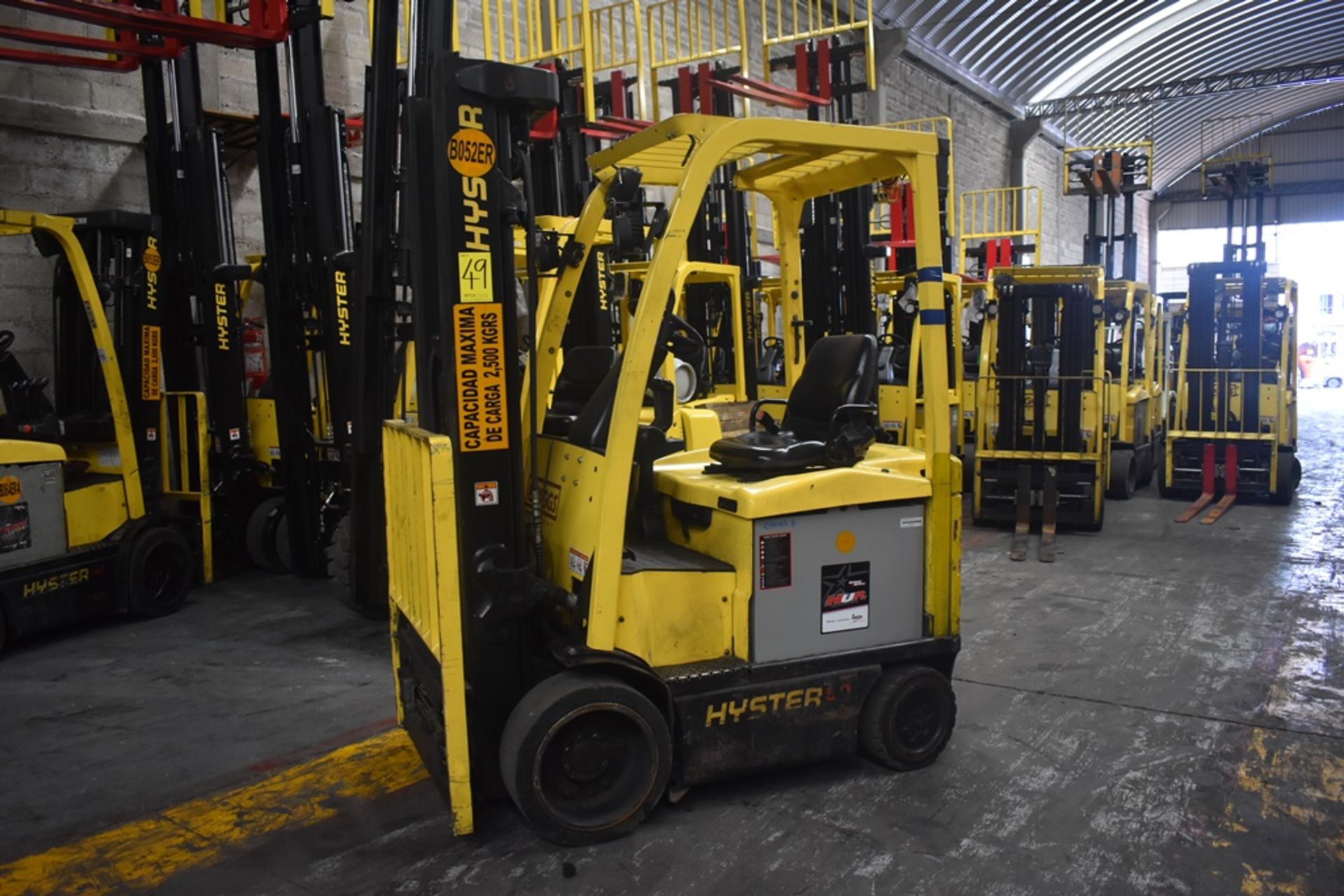 Hyster Electric Forklift, Model E50XN-27, S/N A268N20224P, Year 2016, 4750 lb Capacity - Image 4 of 14