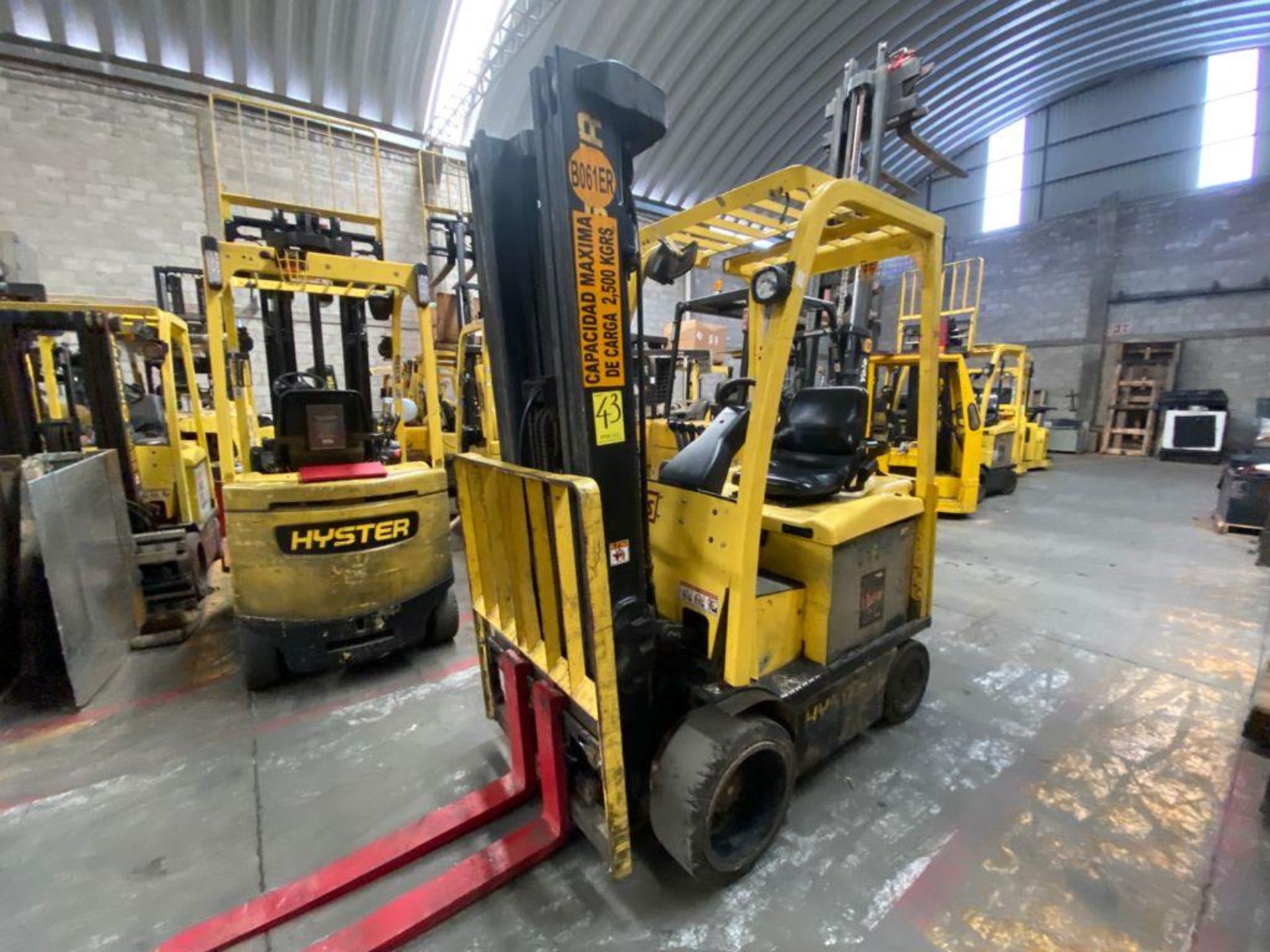 Hyster Electric Forklift, Model E50XN-27, S/N A268N20188P, Year 2016, 4750 lb Capacity - Image 17 of 48