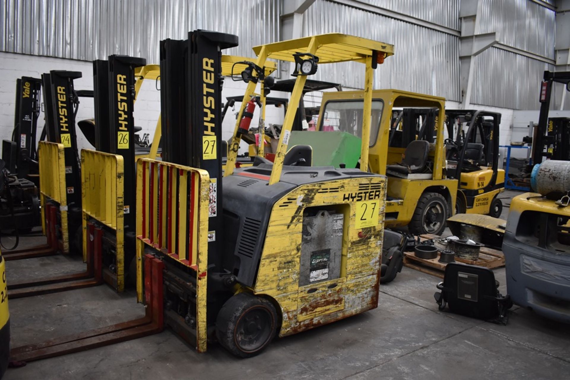 Hyster Electric Forklift, Model E30HSD2-18, S/N B219N02128L, Year 2013, 2900 lb Capacity - Image 3 of 20