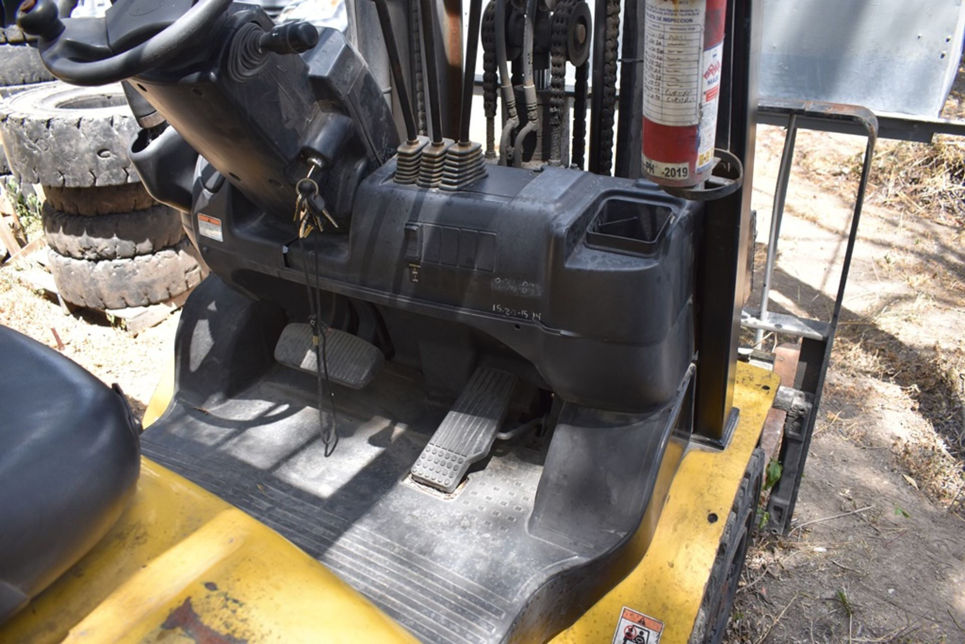 Yale Forklift, Model GTP25MX, S/N D871R02899P, 5000 lb capacity - Image 41 of 48