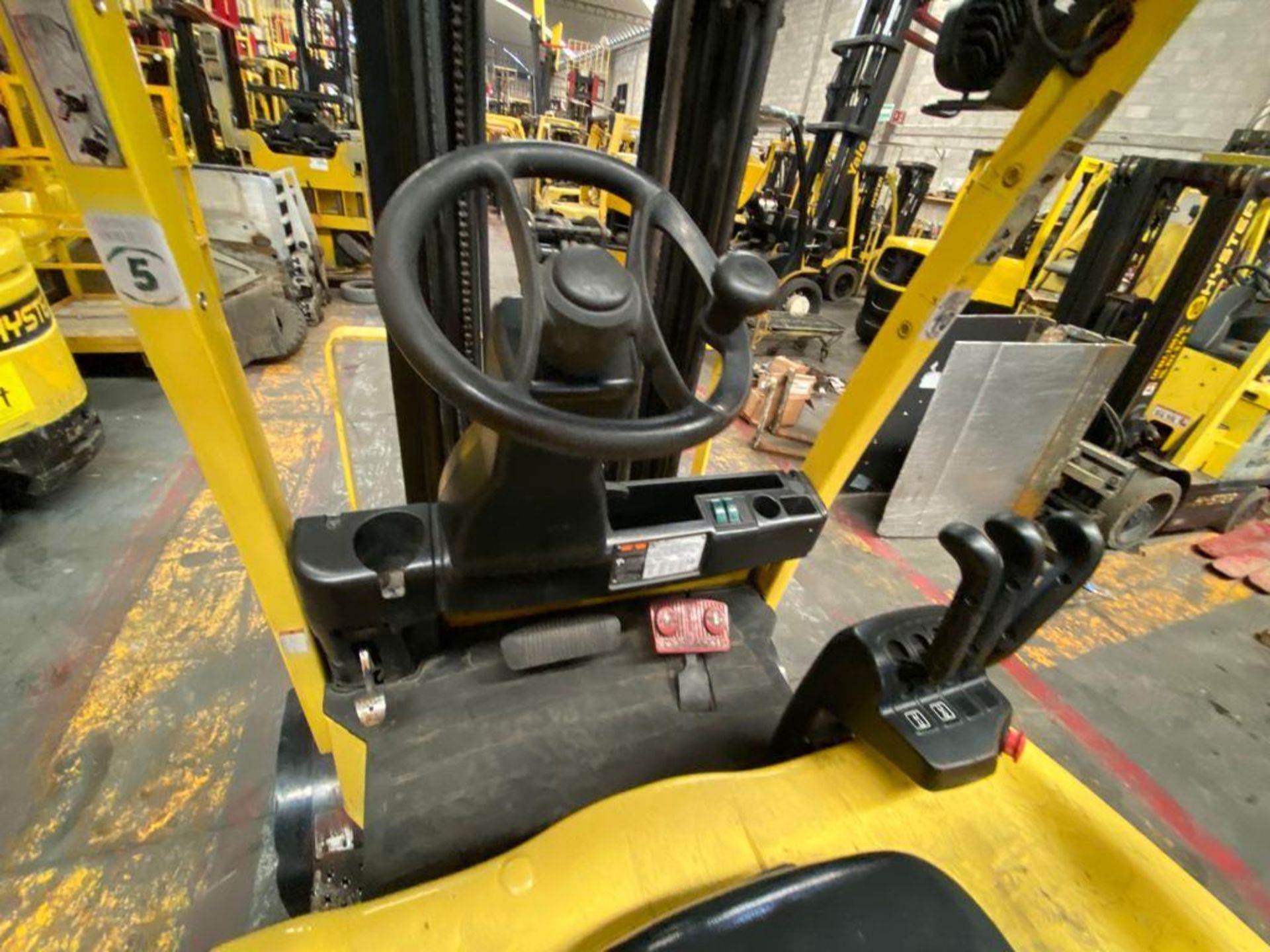 Hyster Electric Forklift, Model E50XN-27, S/N A268N20204P, Year 2016, 4750 lb Capacity, - Image 19 of 33