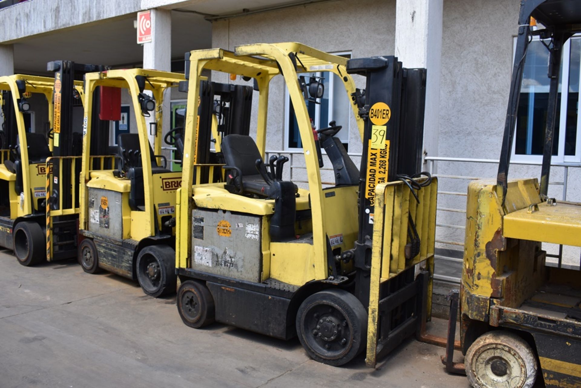 Hyster Electric Forklift, Model E50XN-27, 4750 lb capacity - Image 3 of 23