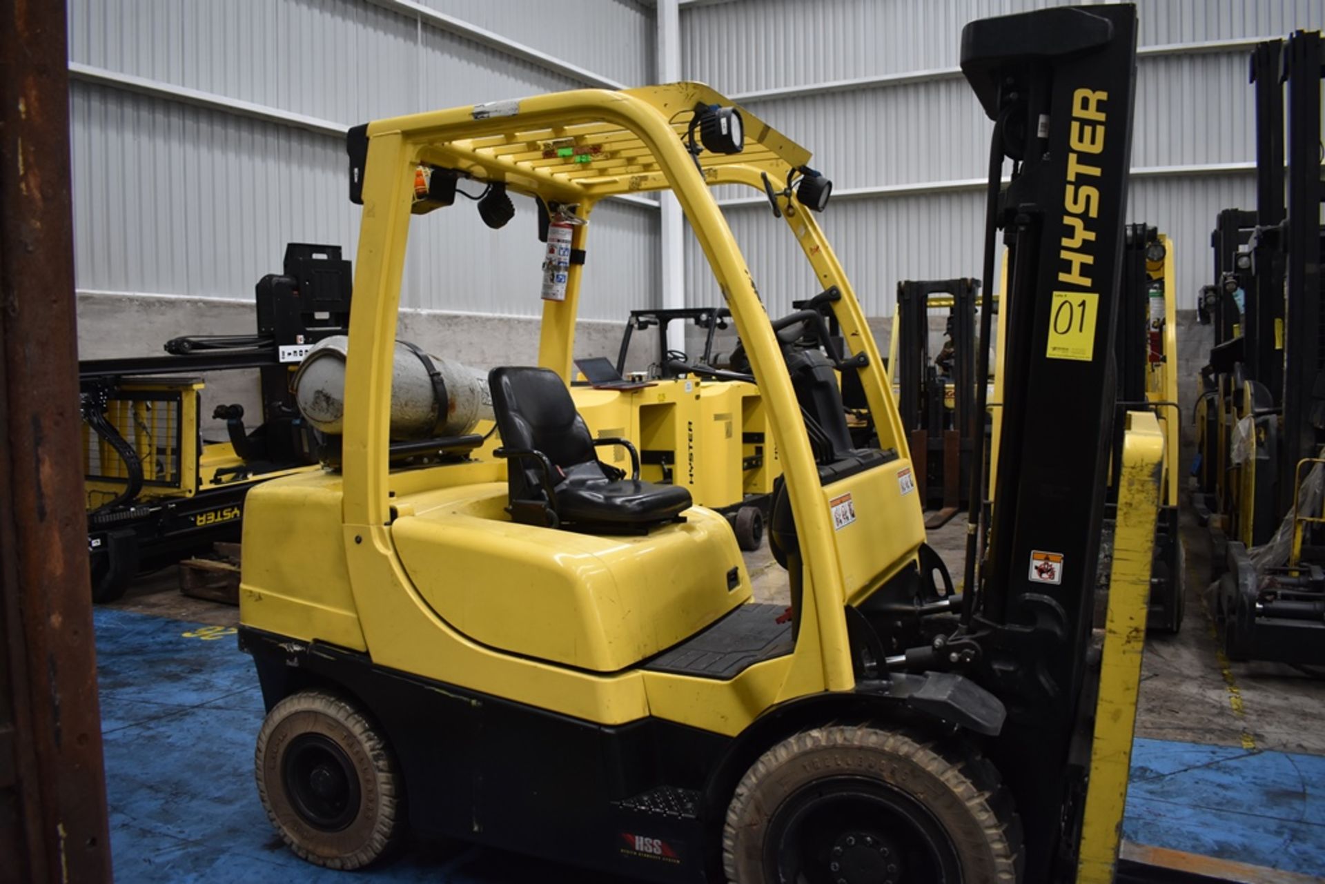 Hyster Forklift, Model H60FT, S/N P177V06452P, Year 2016, 5750 lb Capacity - Image 17 of 58