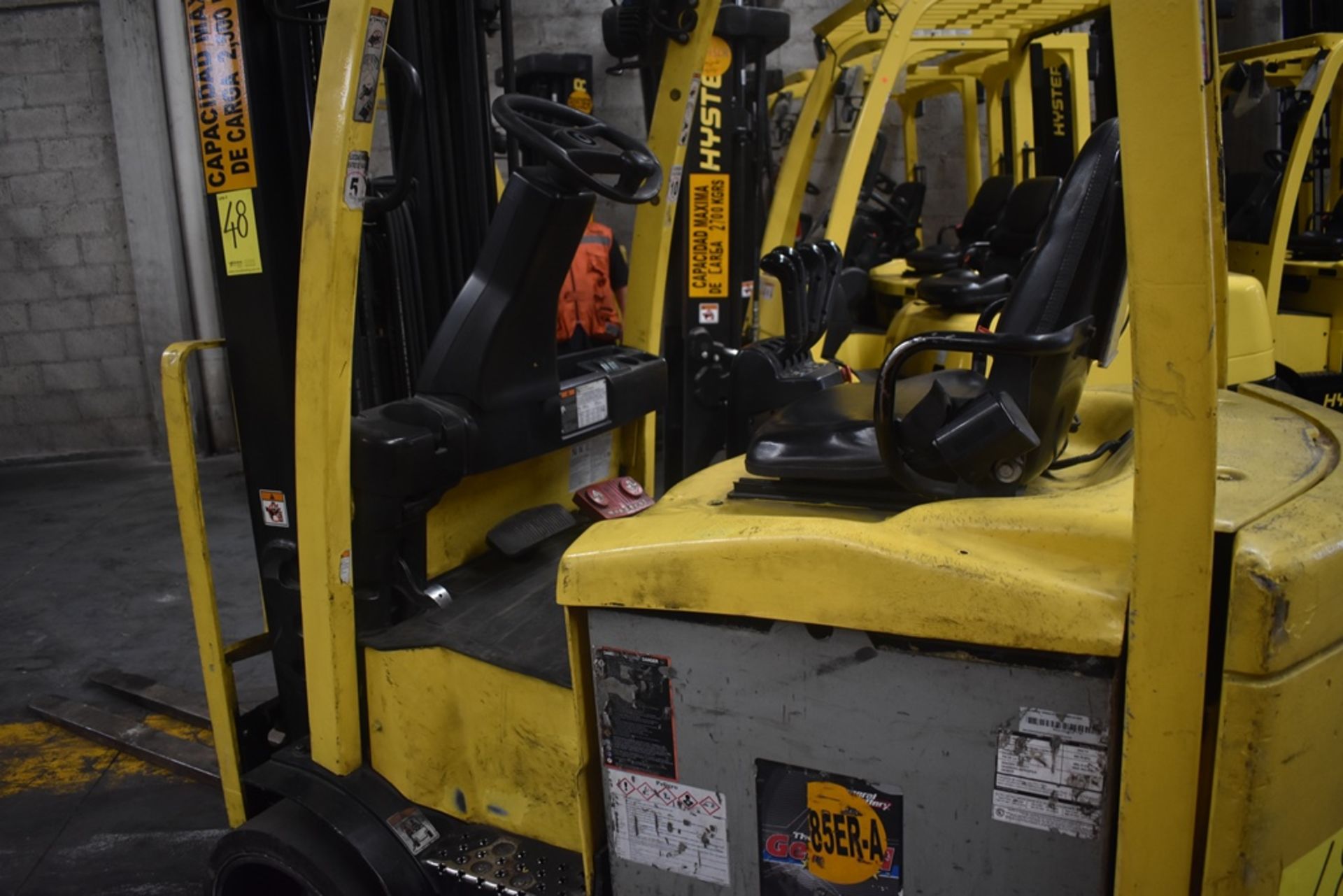 Hyster Electric Forklift, Model E50XN-27, S/N A268N20235P, Year 2016, 4750 lb Capacity - Image 24 of 38