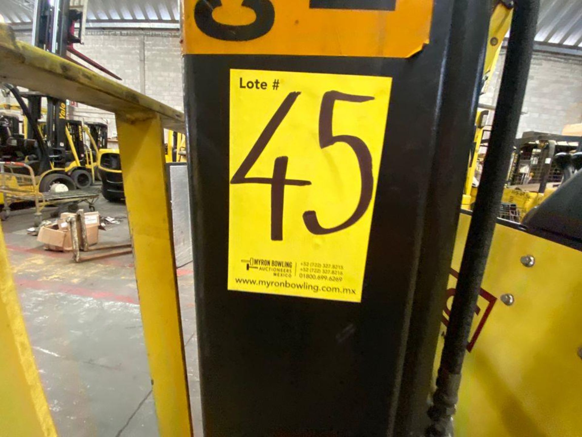 Hyster Electric Forklift, Model E50XN-27, S/N A268N20237P, Year 2016, 4750 lb Capacity - Image 40 of 40