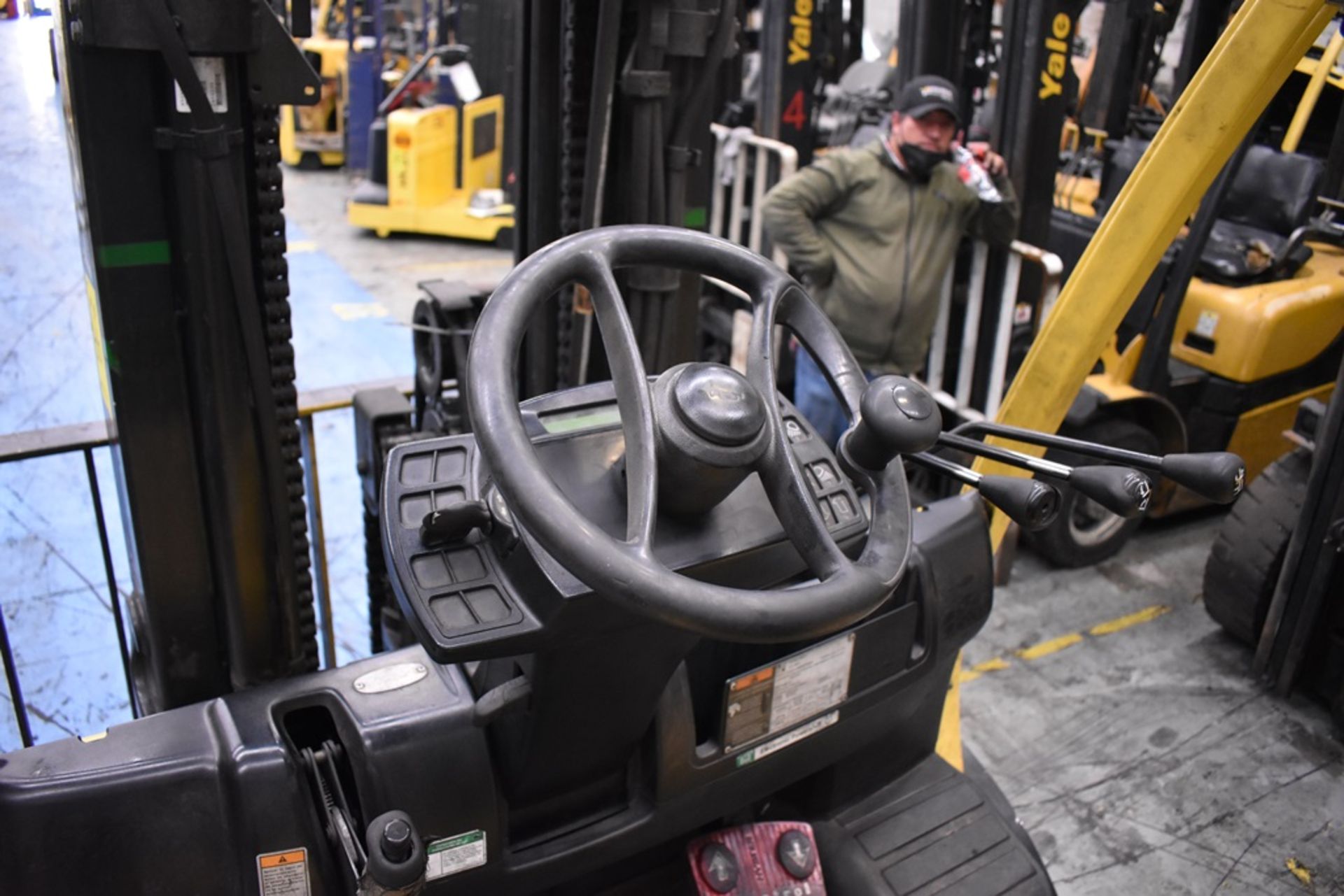 Hyster Forklift, Model H80FT, S/N U005V07045S, Year 2018, 7500 lb Capacity, Hours 8603 - Image 36 of 38