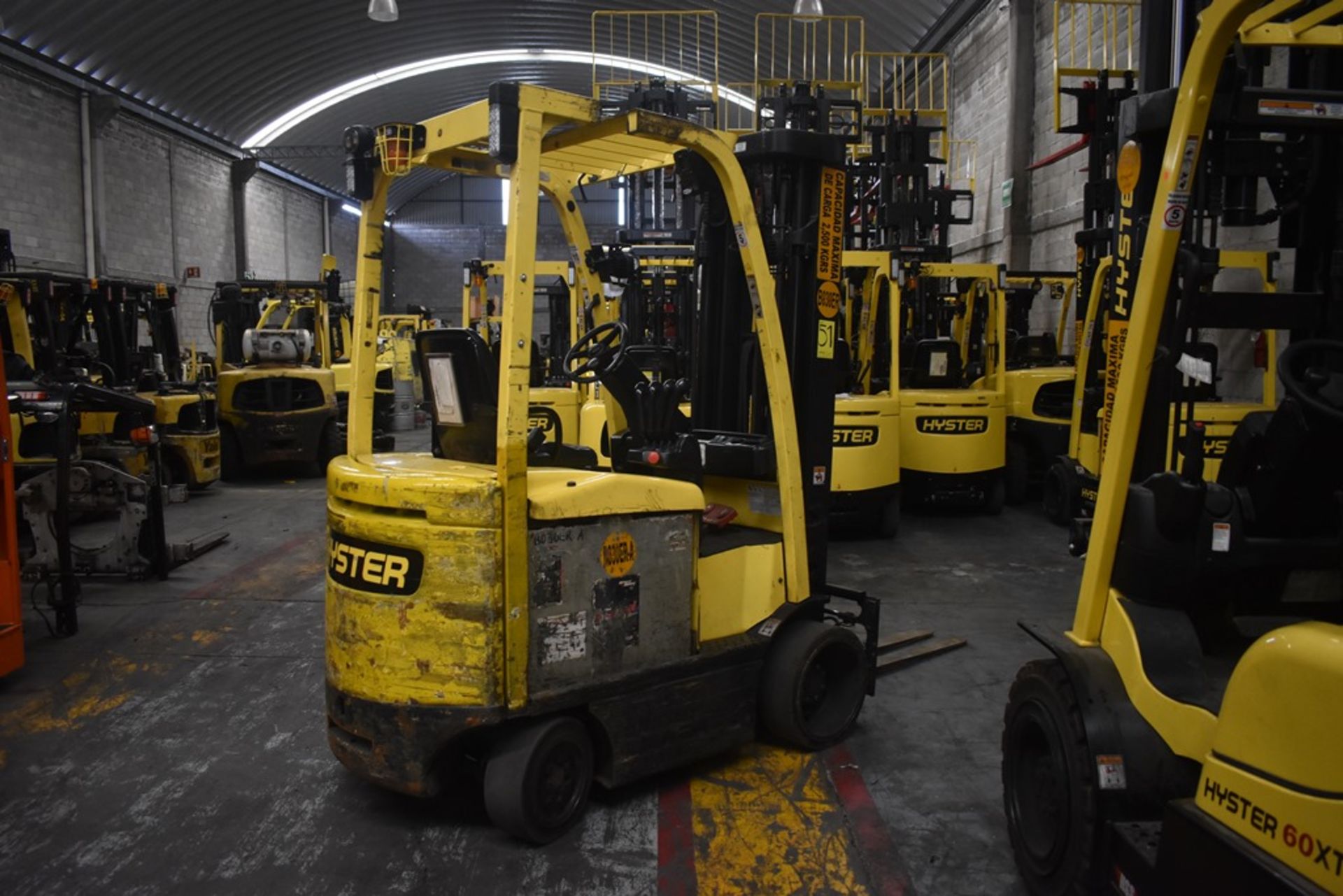 Hyster Electric Forklift, Model E50XN-27, S/N A268N20128P, Year 2016, 4750 lb Capacity - Image 18 of 44