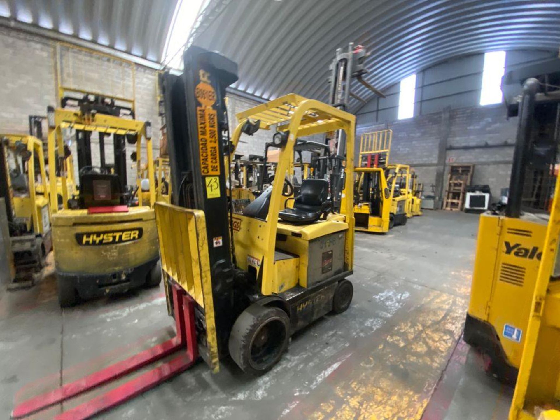 Hyster Electric Forklift, Model E50XN-27, S/N A268N20188P, Year 2016, 4750 lb Capacity - Image 26 of 48