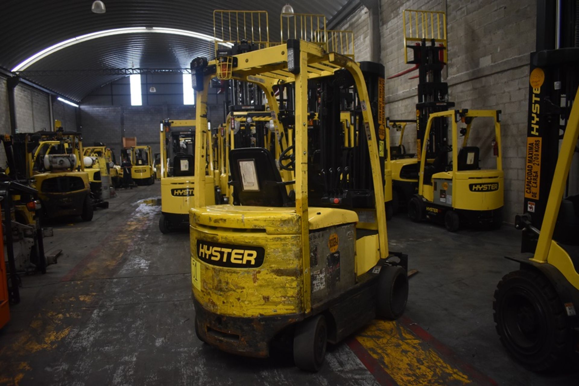 Hyster Electric Forklift, Model E50XN-27, S/N A268N20128P, Year 2016, 4750 lb Capacity - Image 17 of 44