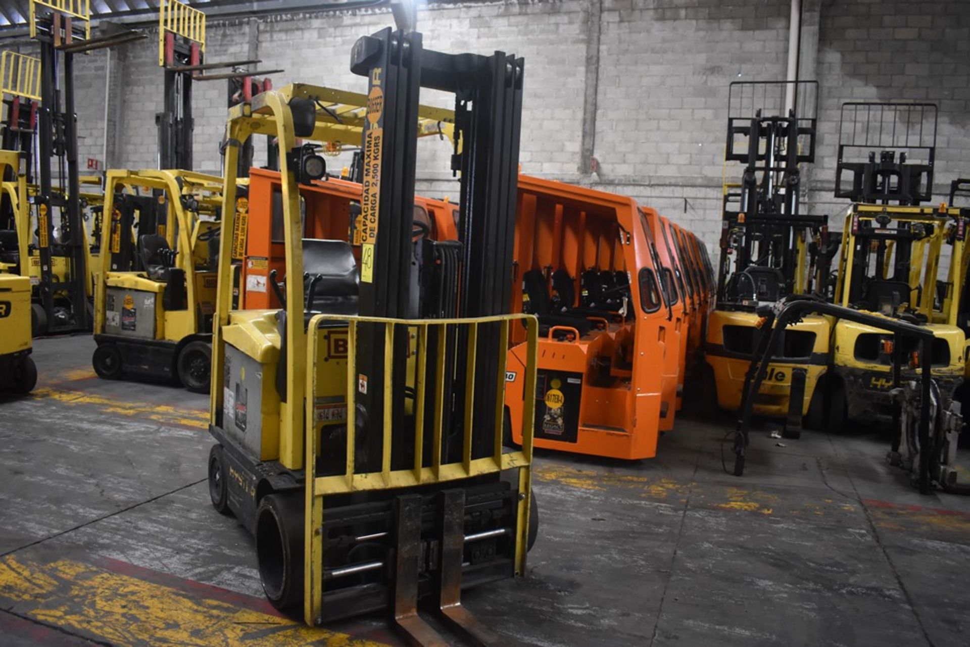 Hyster Electric Forklift, Model E50XN-27, S/N A268N20235P, Year 2016, 4750 lb Capacity - Image 15 of 38