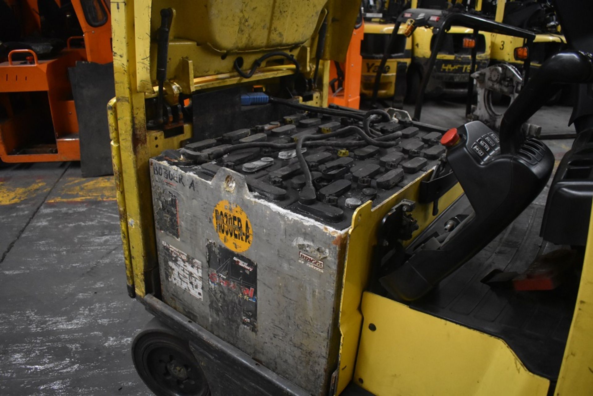 Hyster Electric Forklift, Model E50XN-27, S/N A268N20128P, Year 2016, 4750 lb Capacity - Image 35 of 44