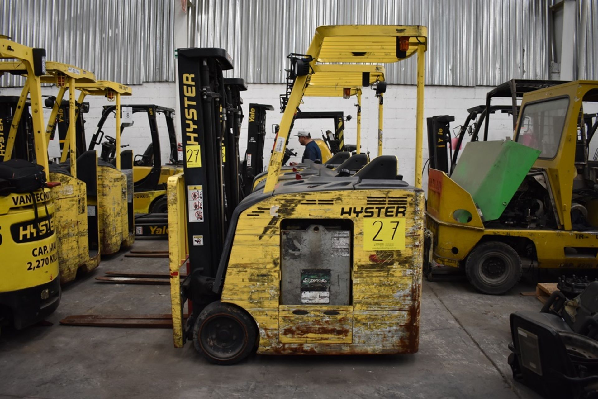 Hyster Electric Forklift, Model E30HSD2-18, S/N B219N02128L, Year 2013, 2900 lb Capacity - Image 18 of 20