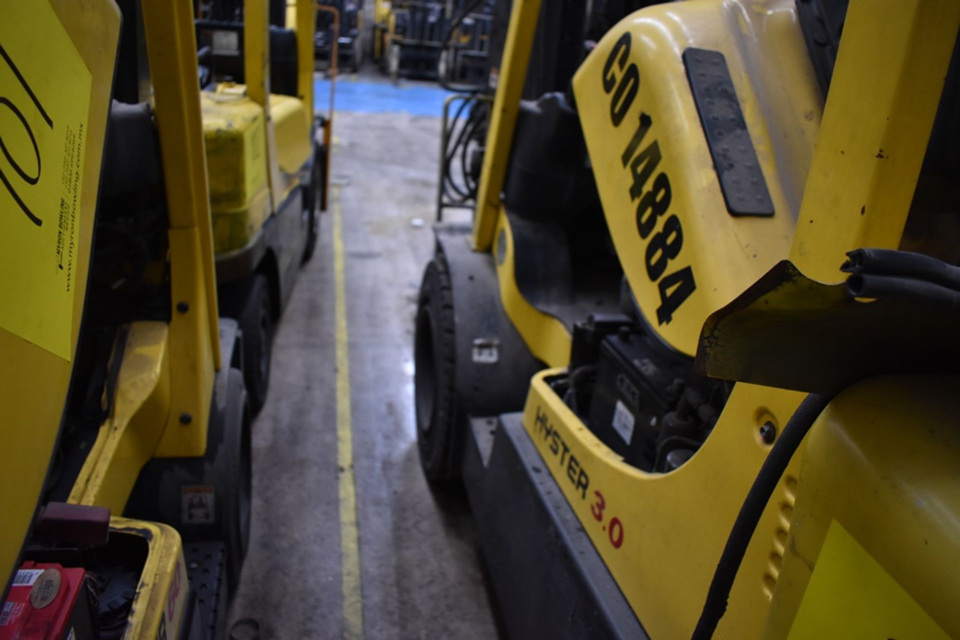 Lot of 2 Hyster Forklift - Image 9 of 26