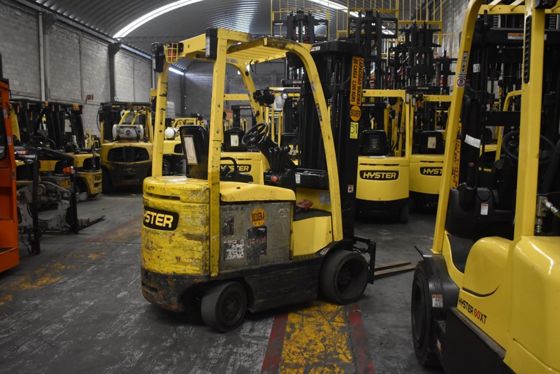 Hyster Electric Forklift, Model E50XN-27, S/N A268N20128P, Year 2016, 4750 lb Capacity - Image 10 of 44