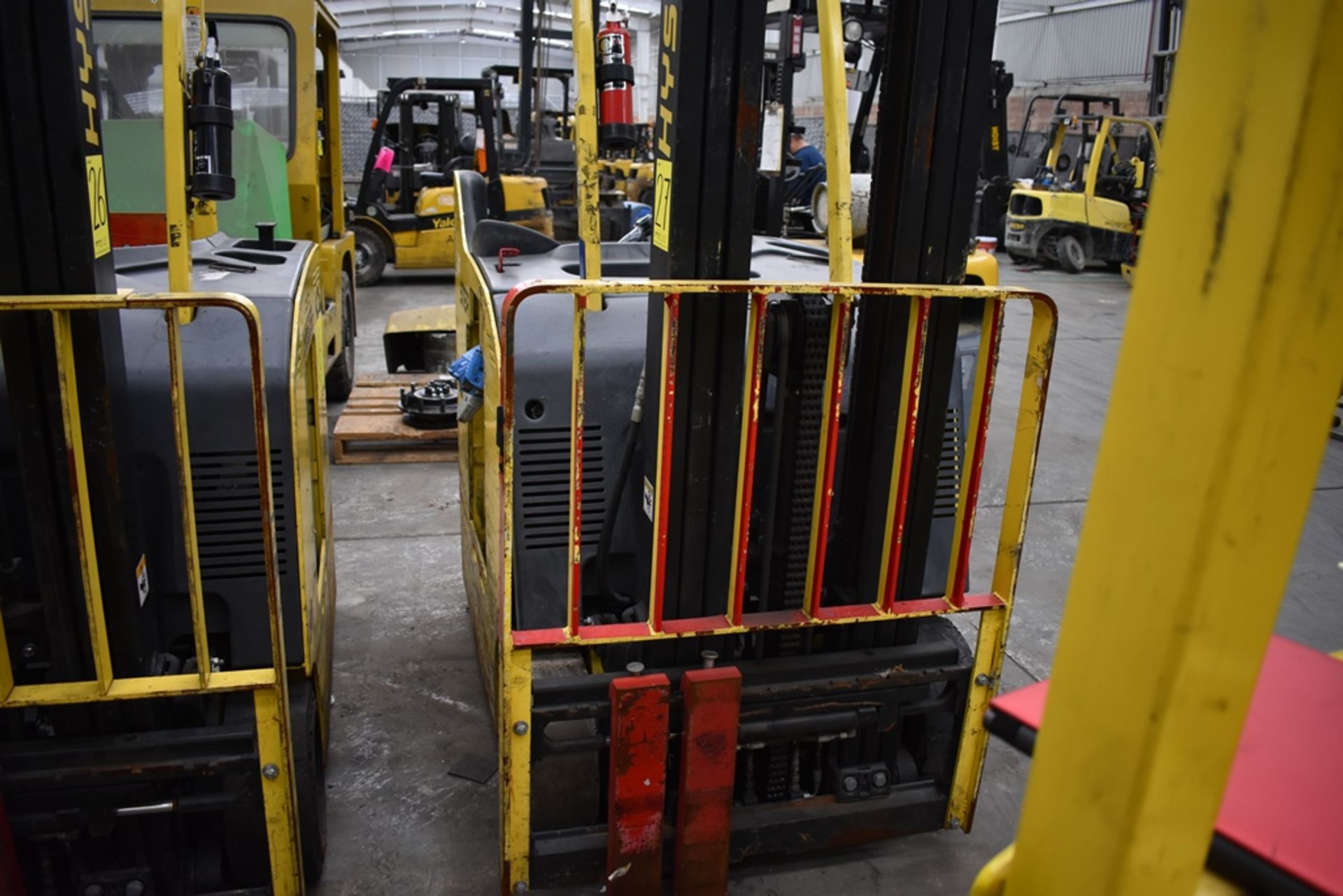 Hyster Electric Forklift, Model E30HSD2-18, S/N B219N02128L, Year 2013, 2900 lb Capacity - Image 9 of 20