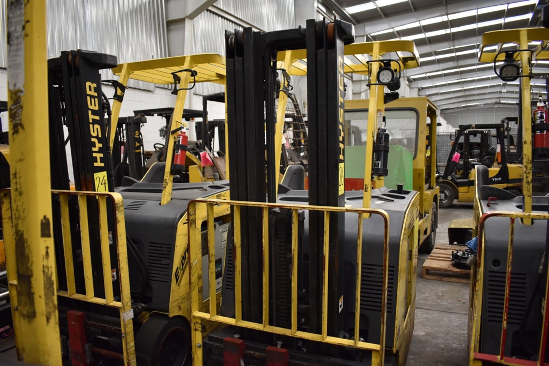 Hyster Electric Forklift, Model E30HSD2-18, S/N B219N02353L, 2850 lb Capacity