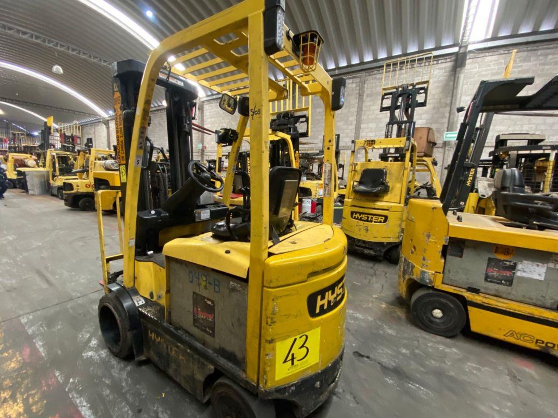 Hyster Electric Forklift, Model E50XN-27, S/N A268N20188P, Year 2016, 4750 lb Capacity - Image 4 of 48