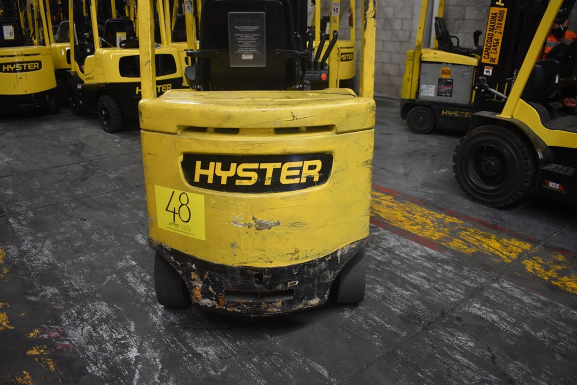 Hyster Electric Forklift, Model E50XN-27, S/N A268N20235P, Year 2016, 4750 lb Capacity - Image 20 of 38