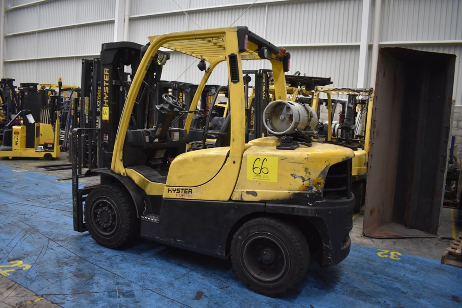 Hyster Forklift, Model H80FT, S/N U005V07045S, Year 2018, 7500 lb Capacity, Hours 8603 - Image 5 of 38