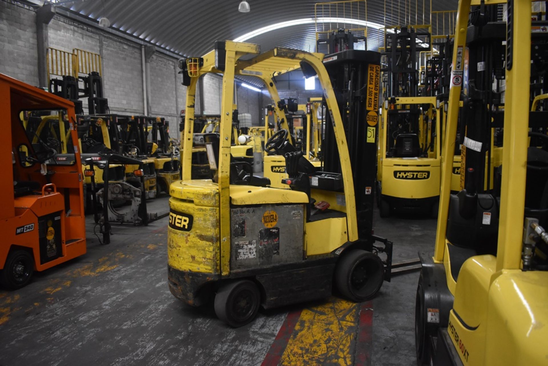 Hyster Electric Forklift, Model E50XN-27, S/N A268N20128P, Year 2016, 4750 lb Capacity - Image 19 of 44