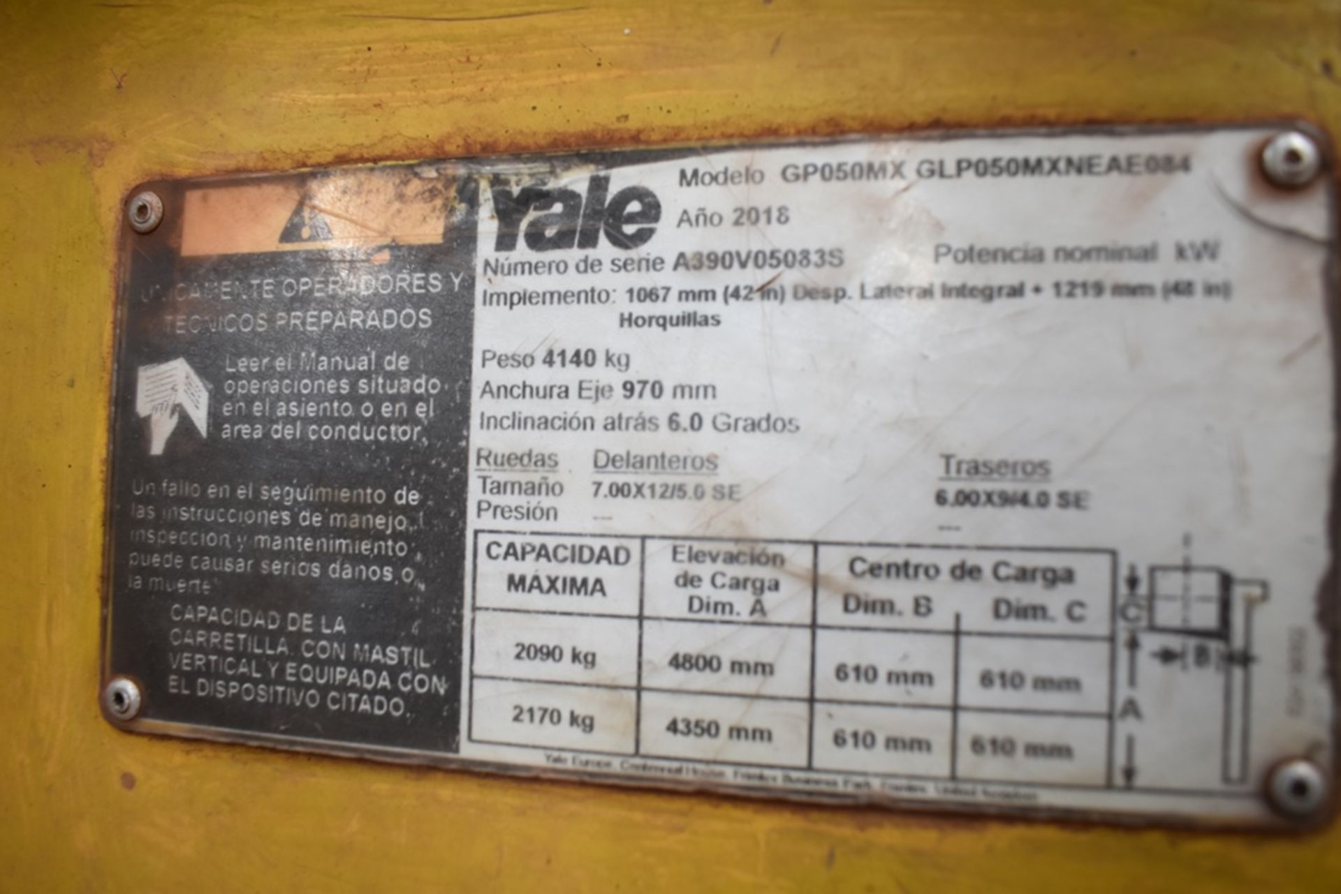 Lot of 2 Yale Forklift - Image 20 of 28