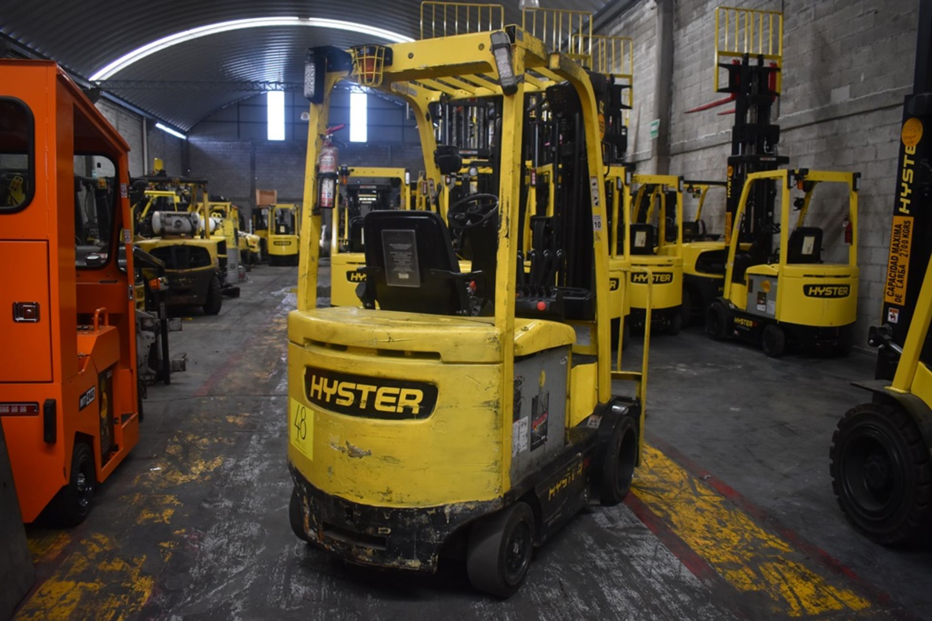 Hyster Electric Forklift, Model E50XN-27, S/N A268N20235P, Year 2016, 4750 lb Capacity - Image 19 of 38