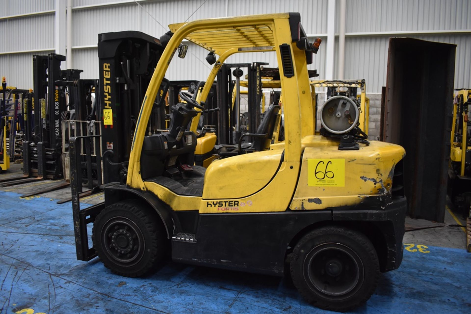 Hyster Forklift, Model H80FT, S/N U005V07045S, Year 2018, 7500 lb Capacity, Hours 8603 - Image 8 of 38