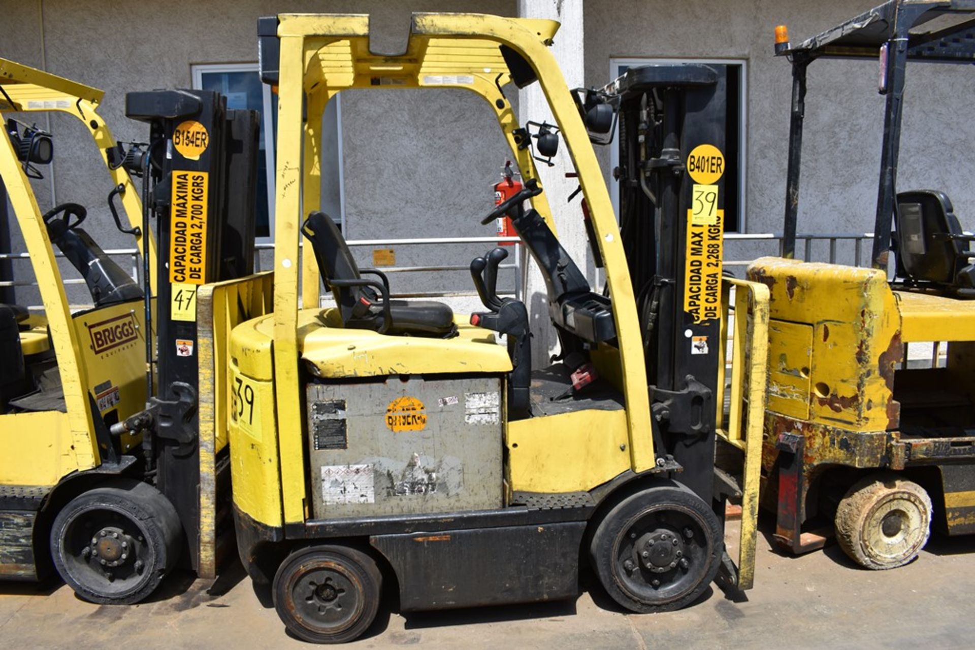 Hyster Electric Forklift, Model E50XN-27, 4750 lb capacity - Image 20 of 23