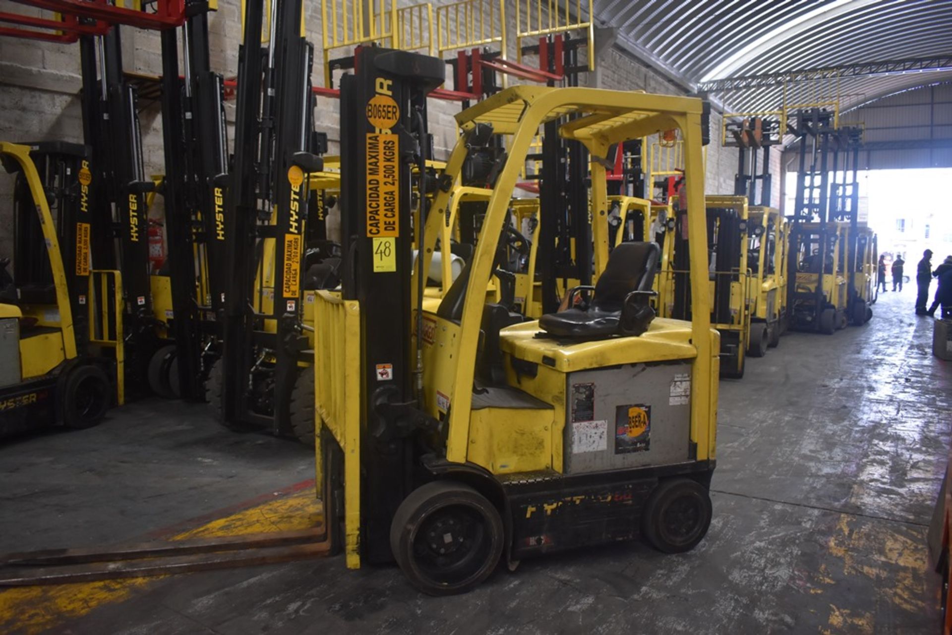 Hyster Electric Forklift, Model E50XN-27, S/N A268N20235P, Year 2016, 4750 lb Capacity - Image 5 of 38