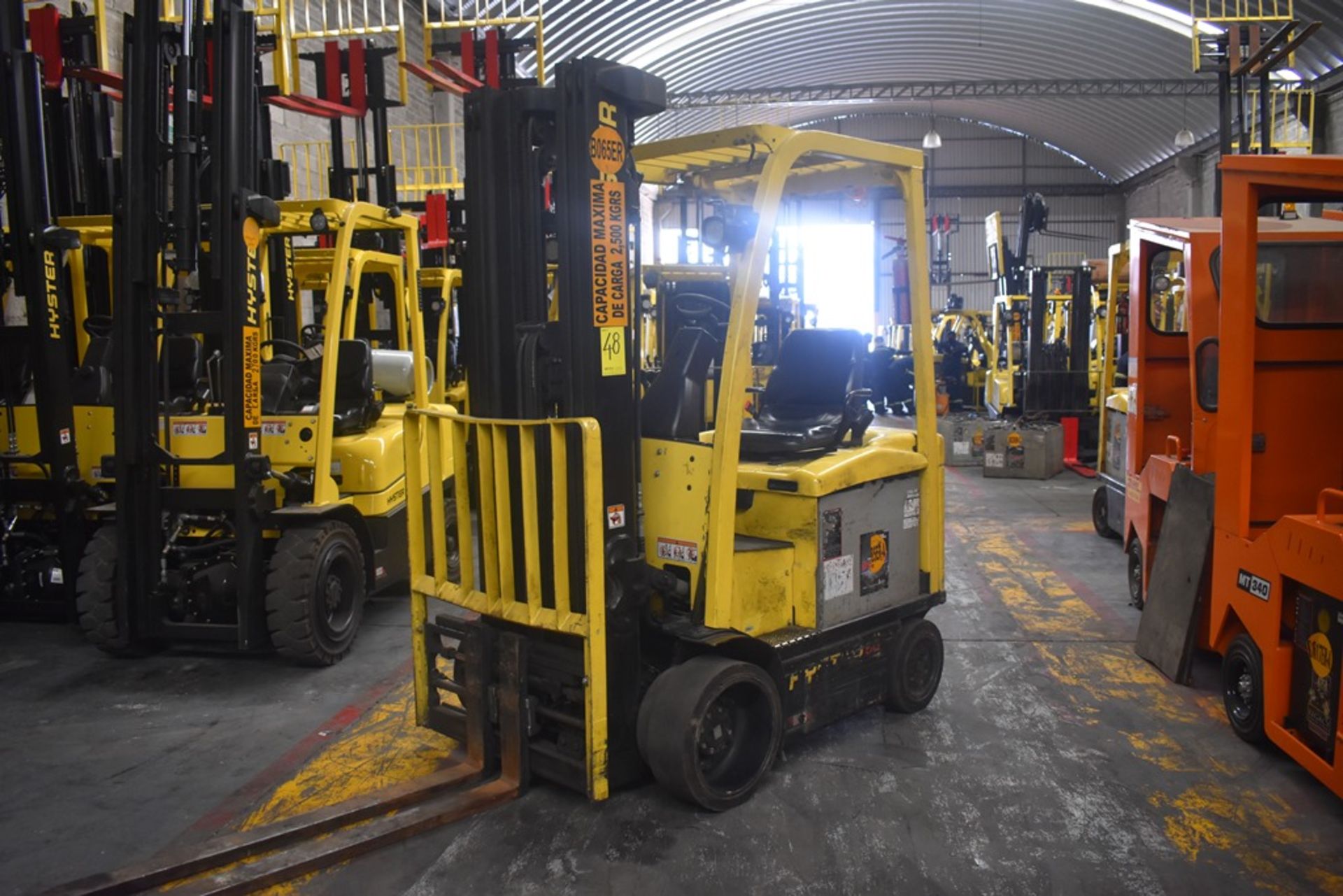 Hyster Electric Forklift, Model E50XN-27, S/N A268N20235P, Year 2016, 4750 lb Capacity - Image 2 of 38