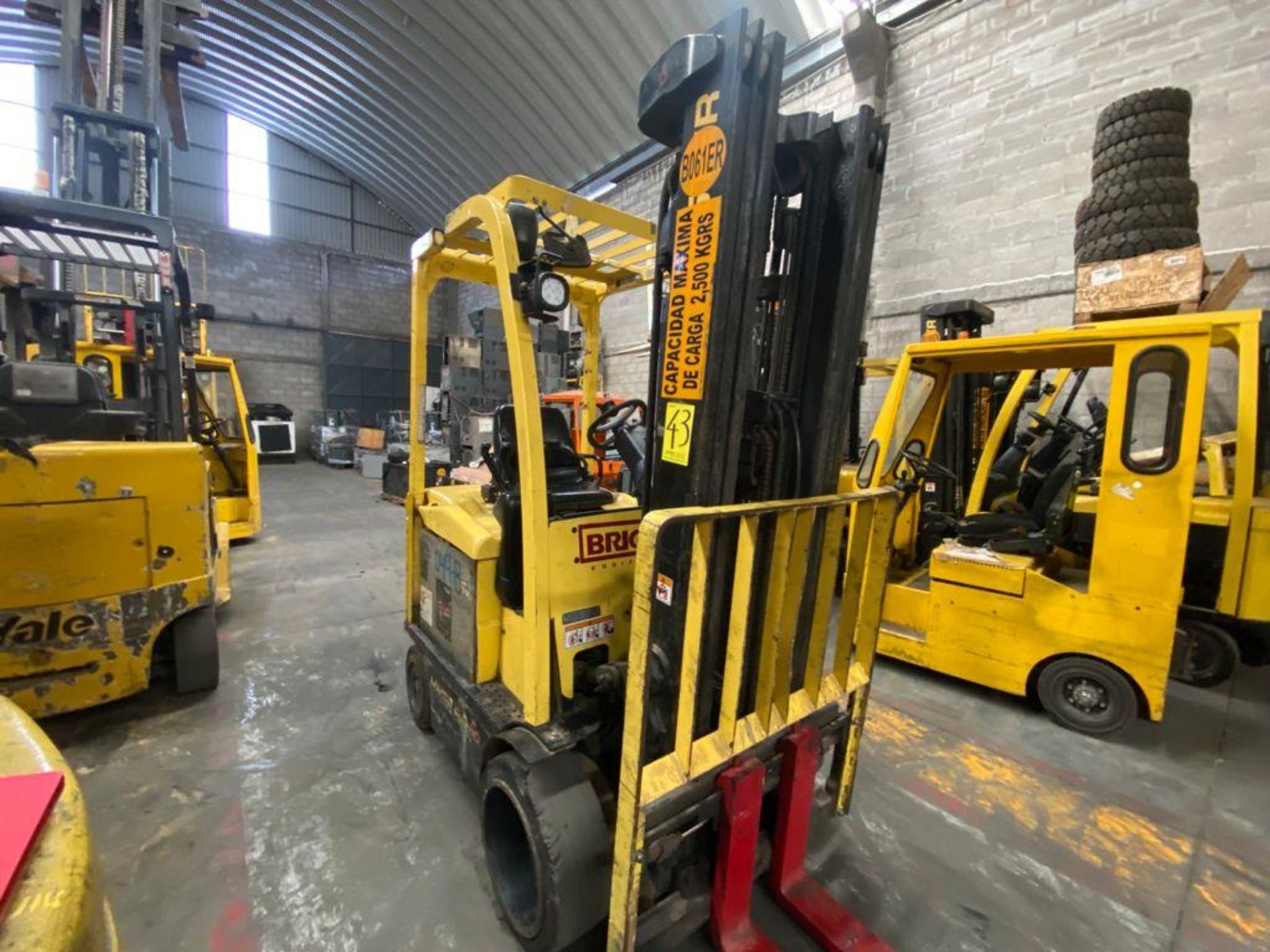 Hyster Electric Forklift, Model E50XN-27, S/N A268N20188P, Year 2016, 4750 lb Capacity - Image 13 of 48