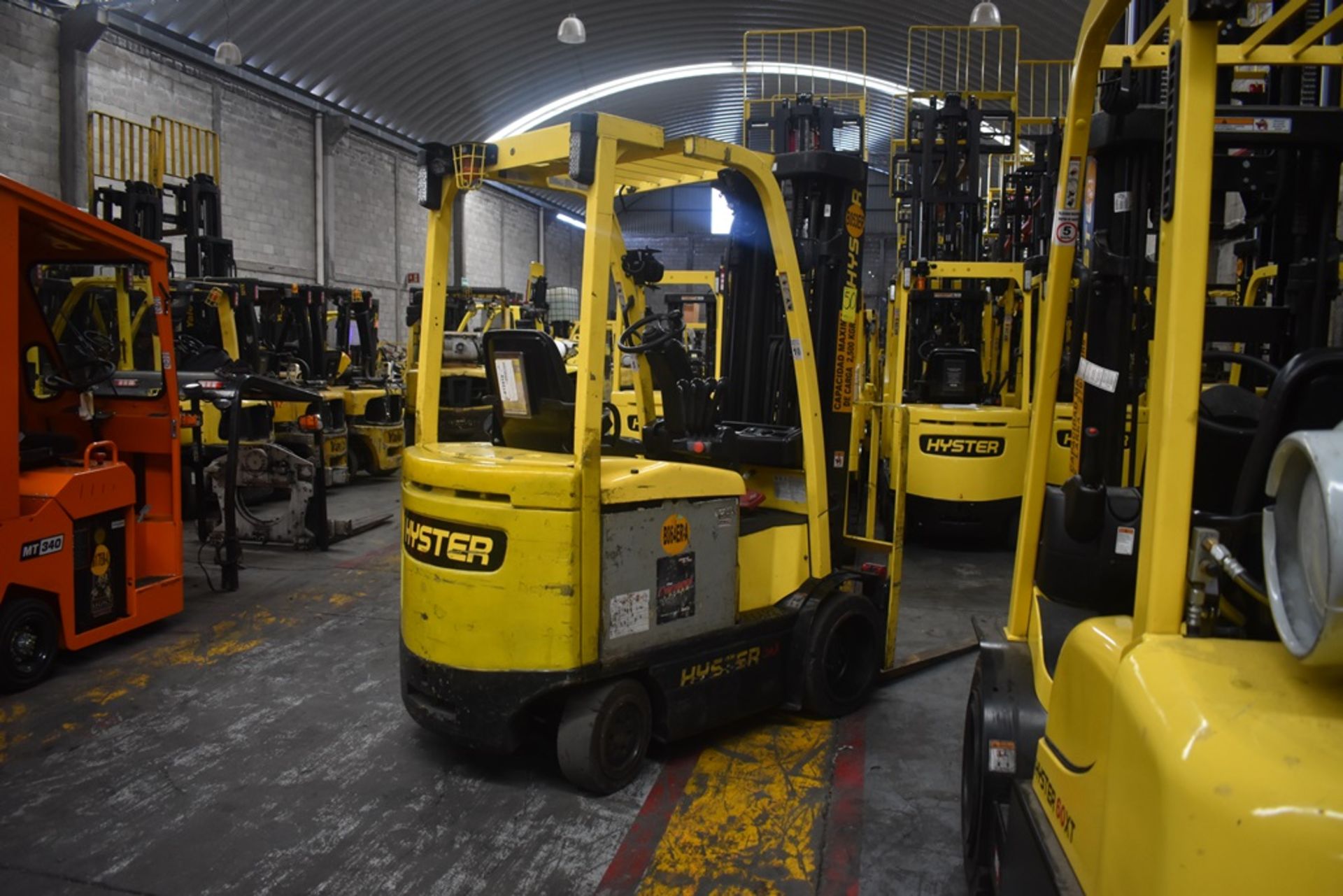 Hyster Electric Forklift, Model E50XN-27, S/N A268N20229P, Year 2016, 4750 lb Capacity - Image 11 of 43