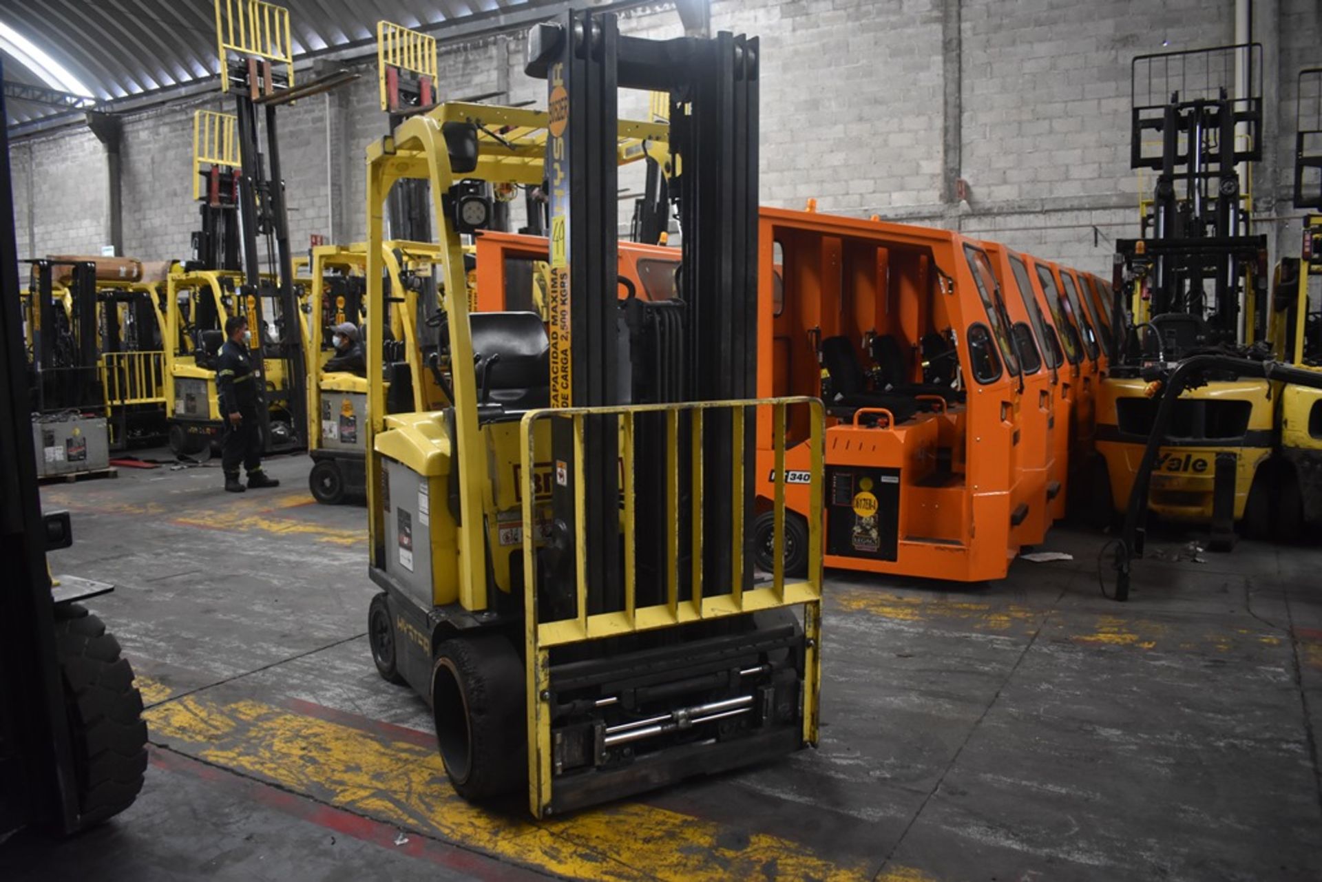 Hyster Electric Forklift, Model E50XN-27, S/N A268N20224P, Year 2016, 4750 lb Capacity - Image 14 of 14