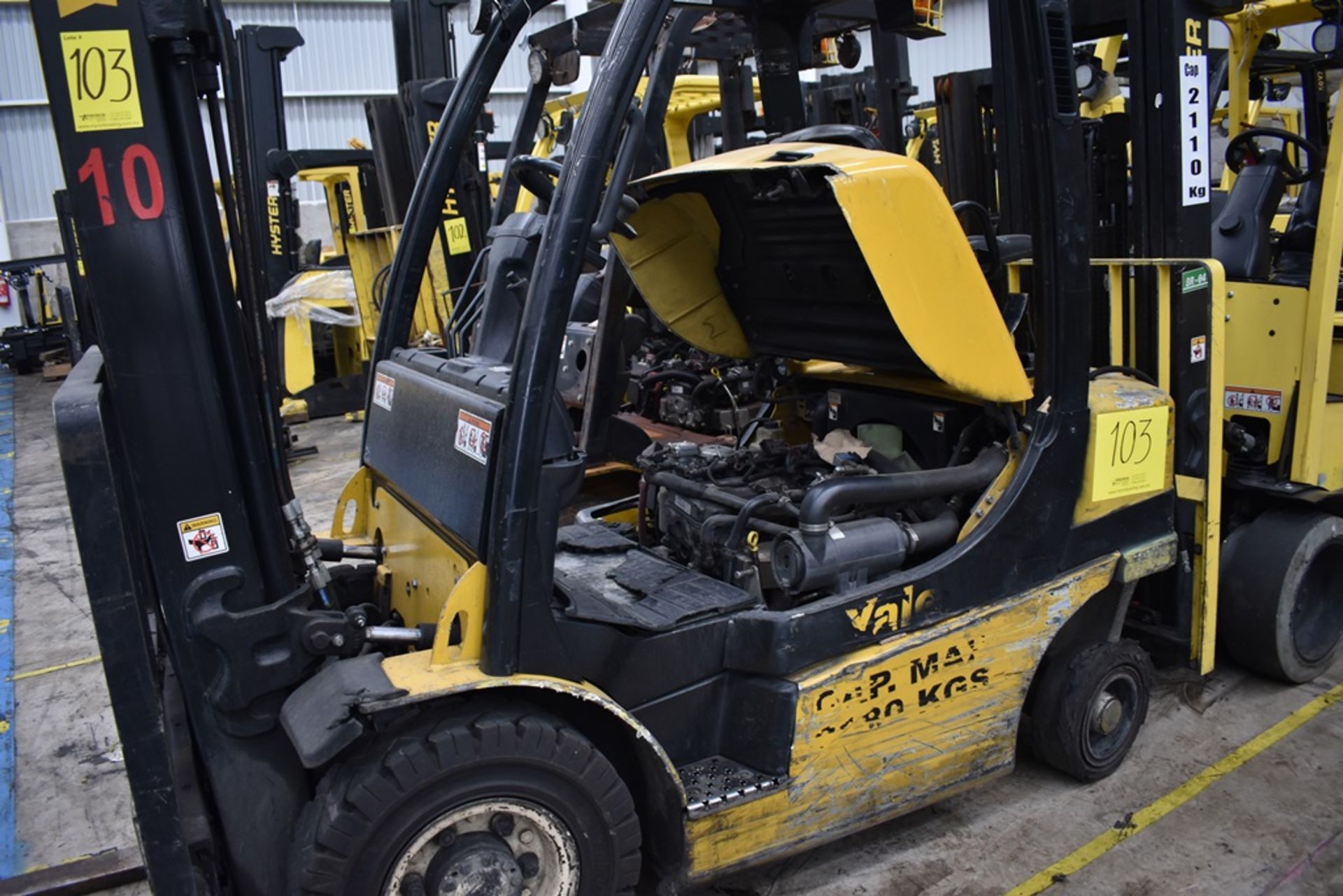 Lot of 2 Yale Forklift - Image 7 of 28