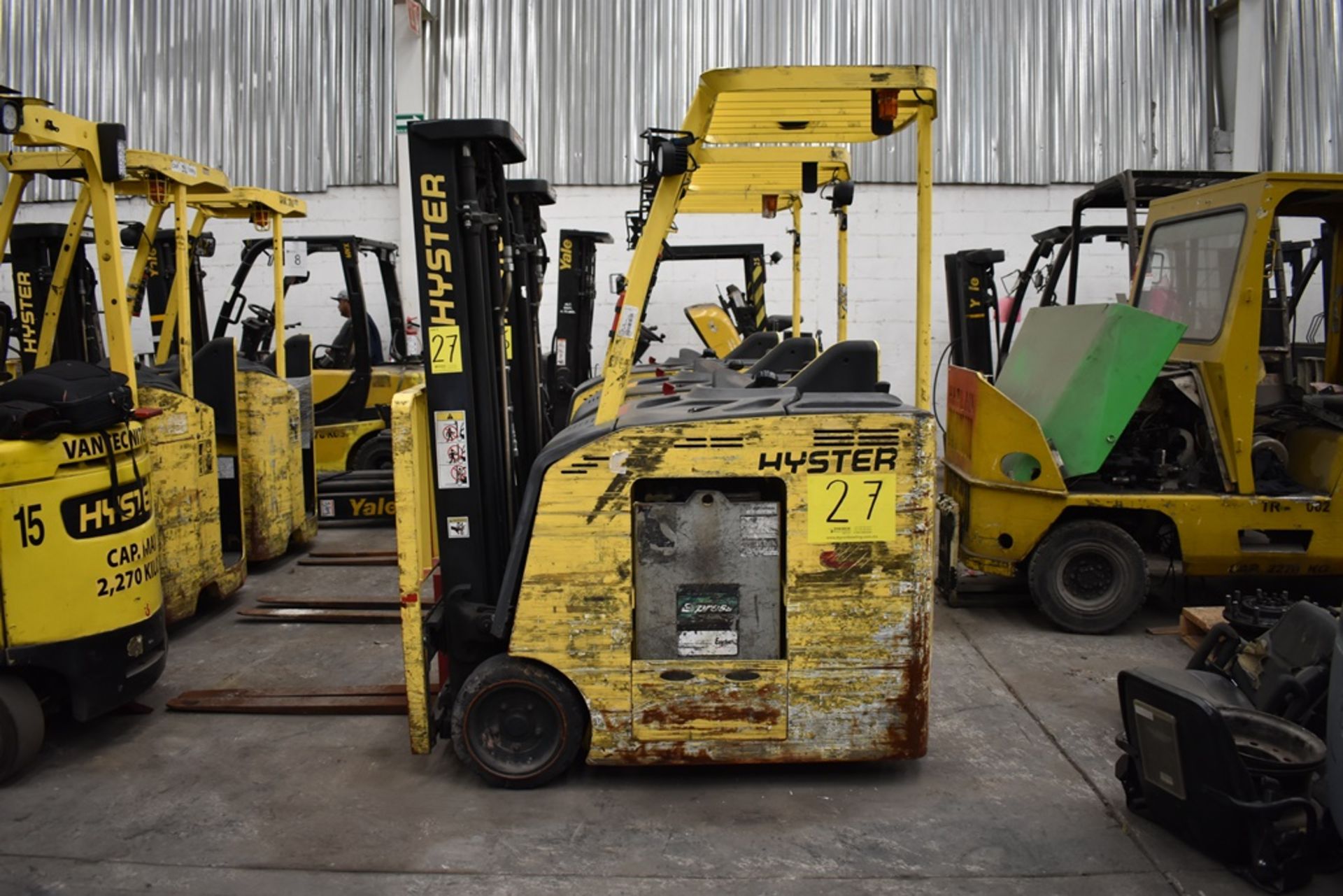 Hyster Electric Forklift, Model E30HSD2-18, S/N B219N02128L, Year 2013, 2900 lb Capacity - Image 19 of 20