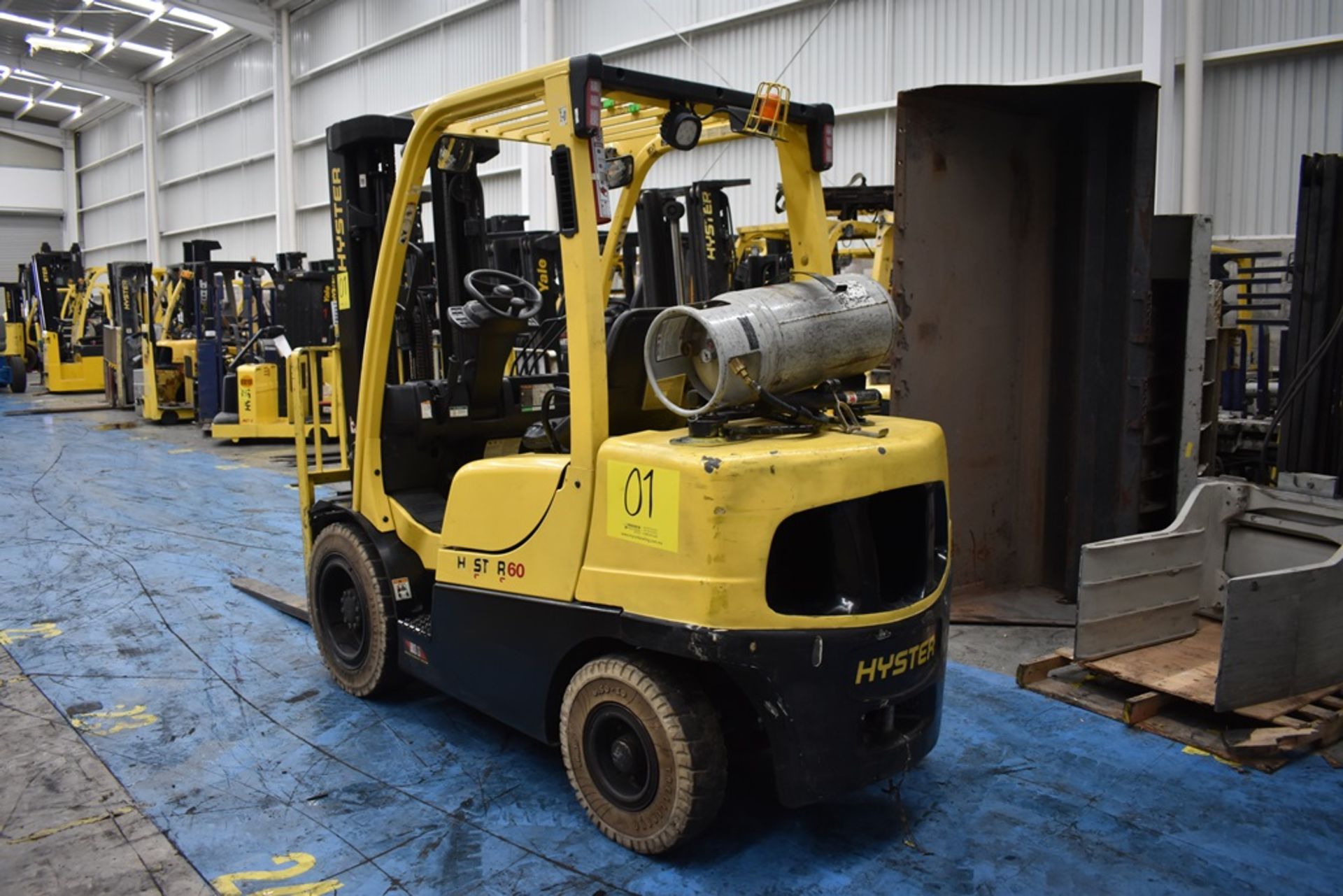 Hyster Forklift, Model H60FT, S/N P177V06452P, Year 2016, 5750 lb Capacity - Image 24 of 58