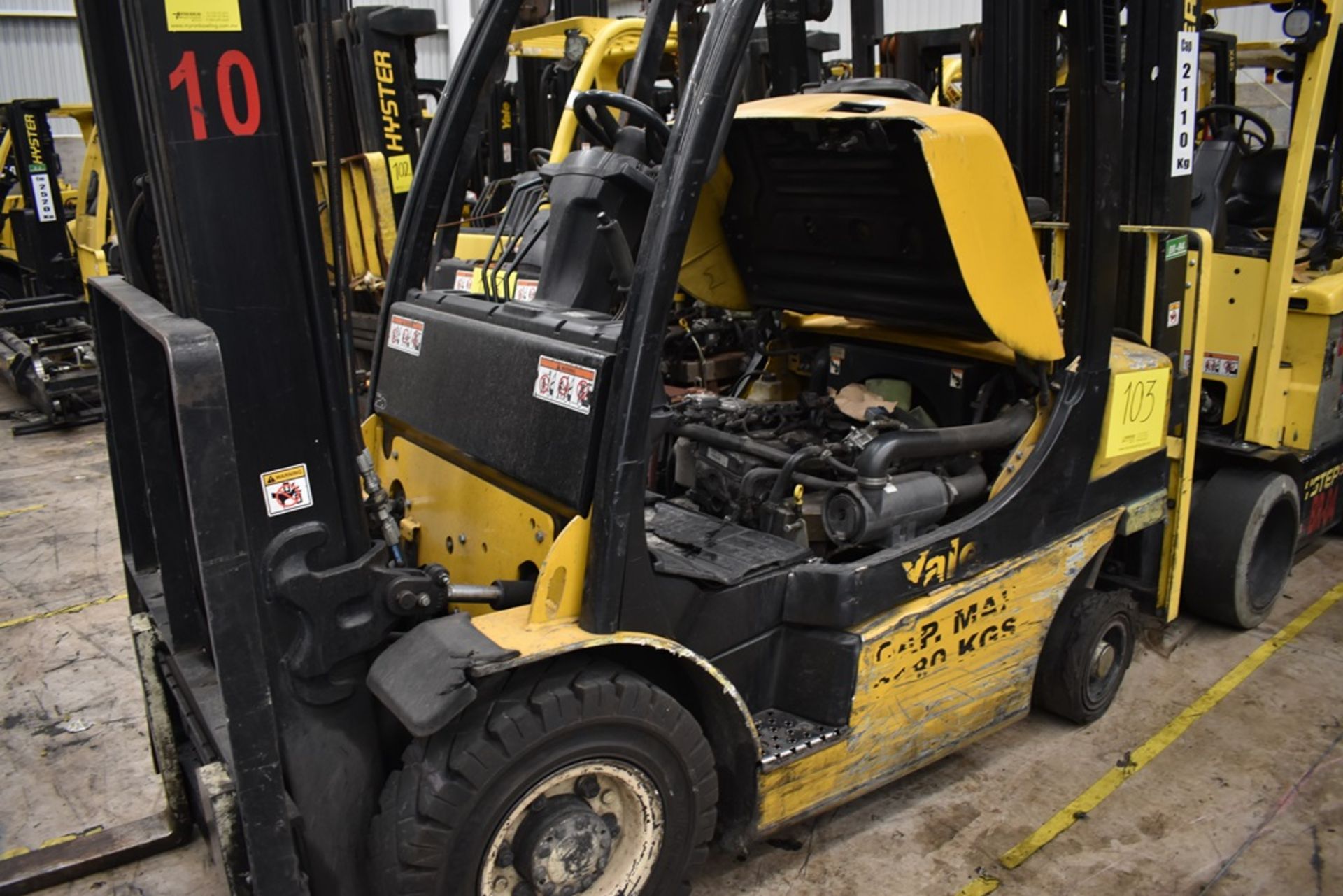 Lot of 2 Yale Forklift - Image 25 of 28