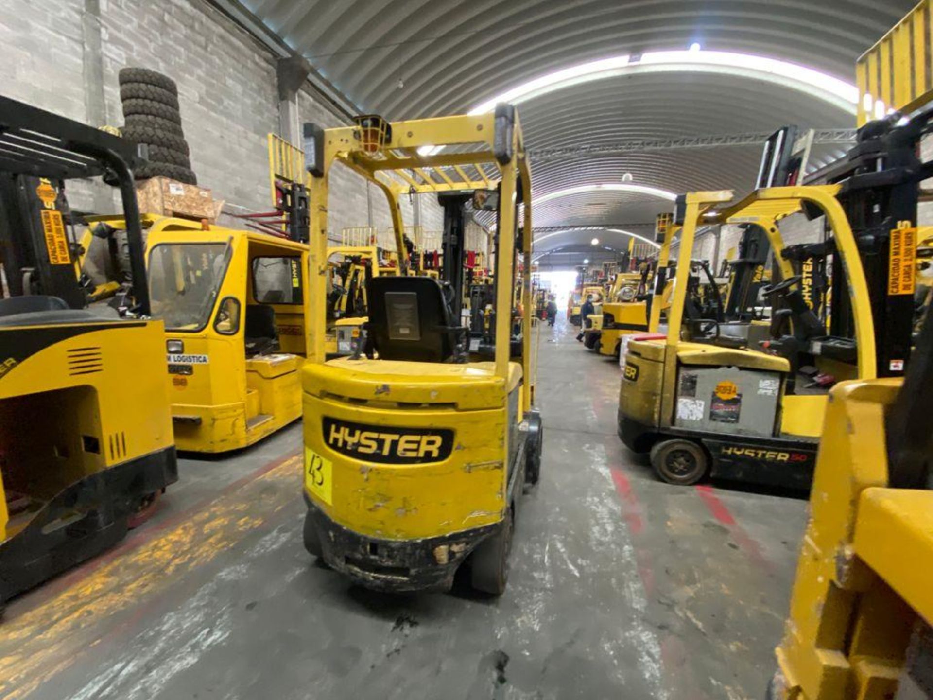 Hyster Electric Forklift, Model E50XN-27, S/N A268N20188P, Year 2016, 4750 lb Capacity - Image 8 of 48