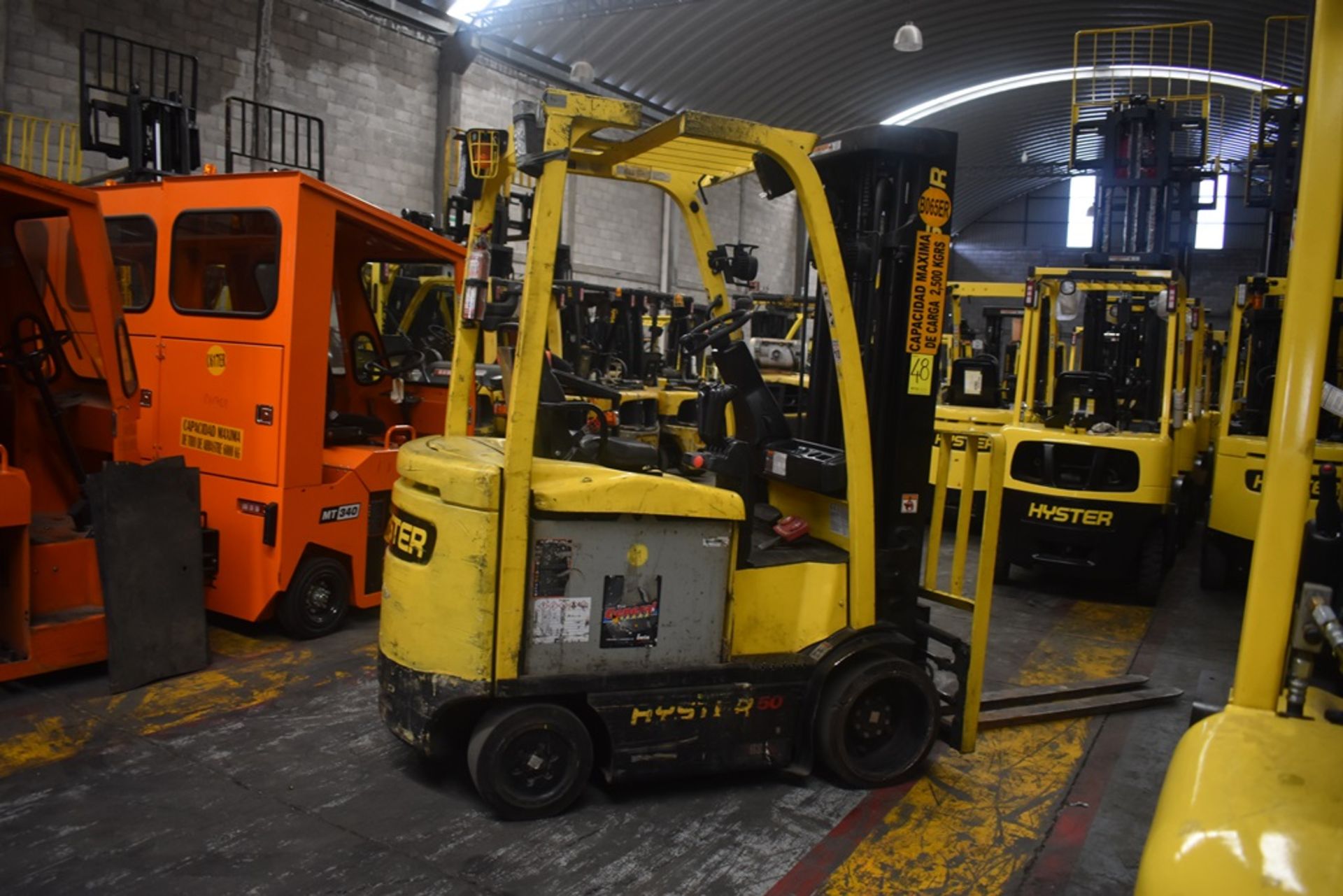 Hyster Electric Forklift, Model E50XN-27, S/N A268N20235P, Year 2016, 4750 lb Capacity - Image 12 of 38