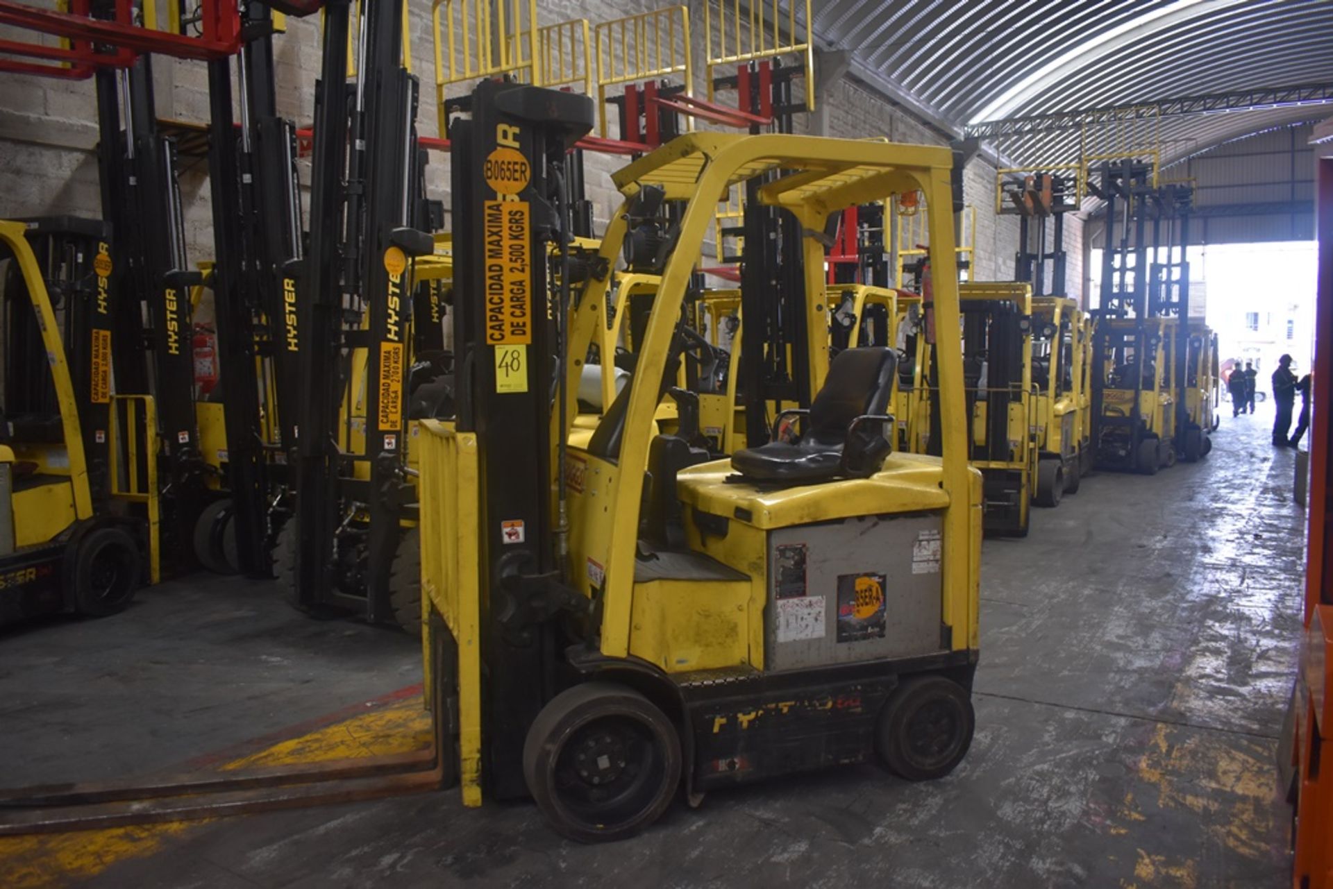 Hyster Electric Forklift, Model E50XN-27, S/N A268N20235P, Year 2016, 4750 lb Capacity - Image 6 of 38