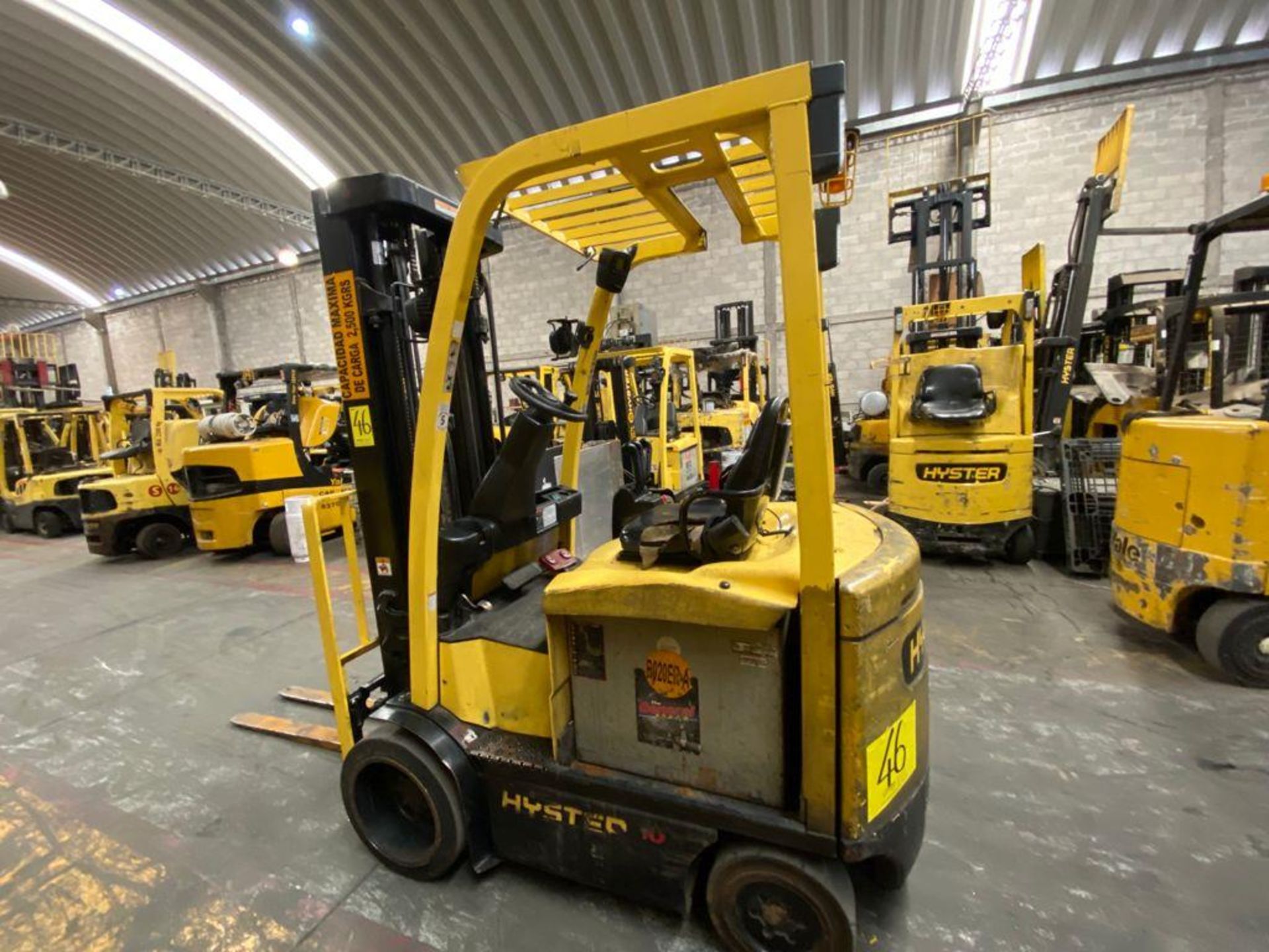 Hyster Electric Forklift, Model E50XN-27, S/N A268N20204P, Year 2016, 4750 lb Capacity, - Image 3 of 33