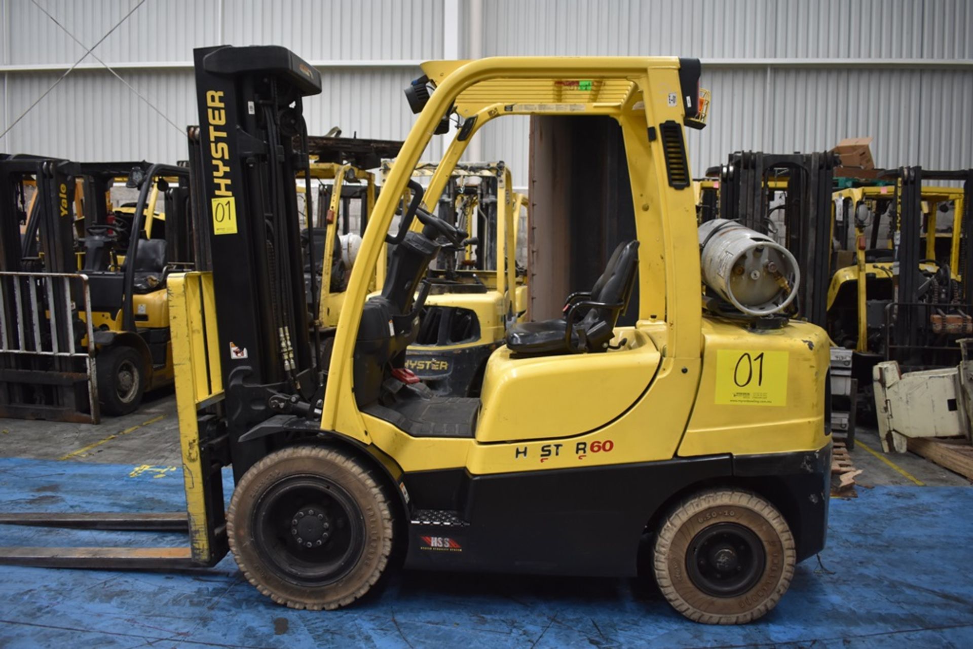 Hyster Forklift, Model H60FT, S/N P177V06452P, Year 2016, 5750 lb Capacity - Image 28 of 58