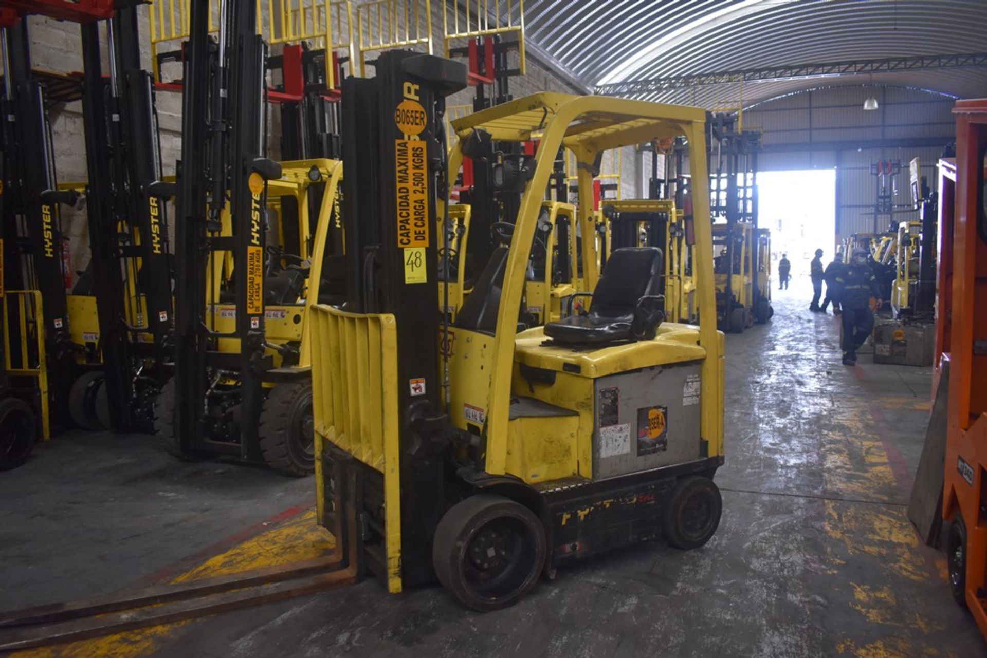 Hyster Electric Forklift, Model E50XN-27, S/N A268N20235P, Year 2016, 4750 lb Capacity - Image 4 of 38