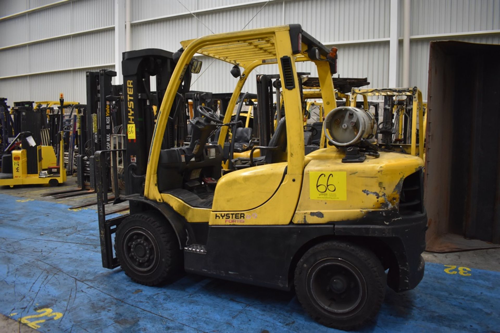 Hyster Forklift, Model H80FT, S/N U005V07045S, Year 2018, 7500 lb Capacity, Hours 8603 - Image 20 of 38